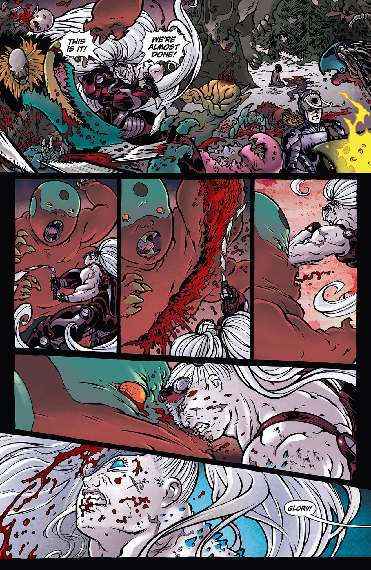 Read online Glory comic -  Issue #28 - 16