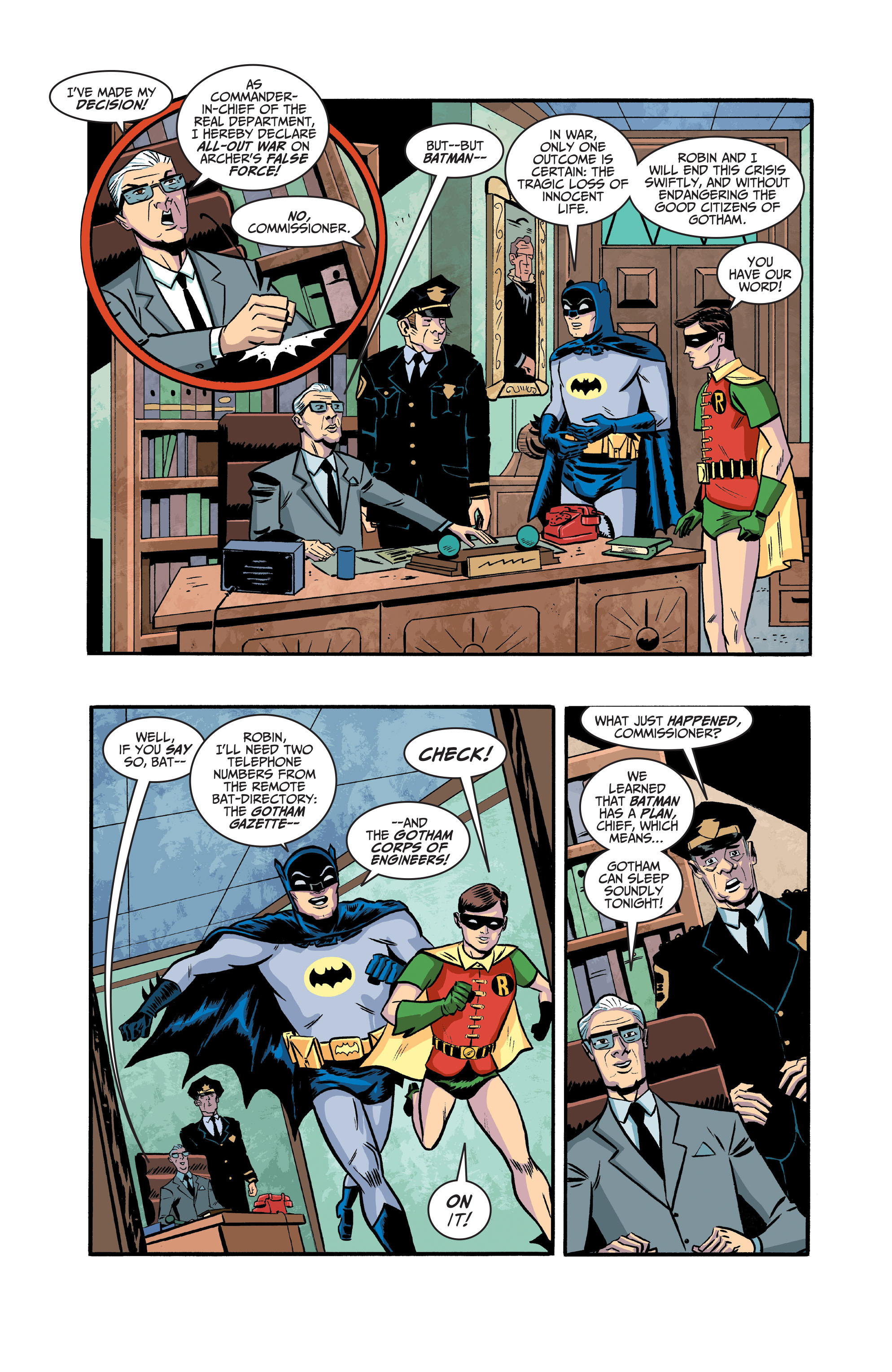 Read online Batman '66 [II] comic -  Issue # TPB 4 (Part 1) - 35