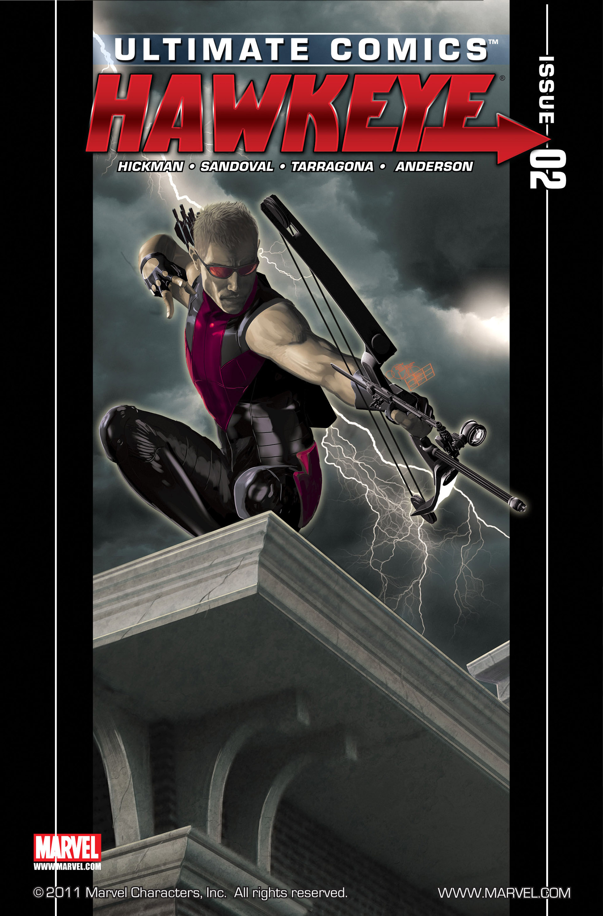 Read online Ultimate Comics Hawkeye comic -  Issue #2 - 1