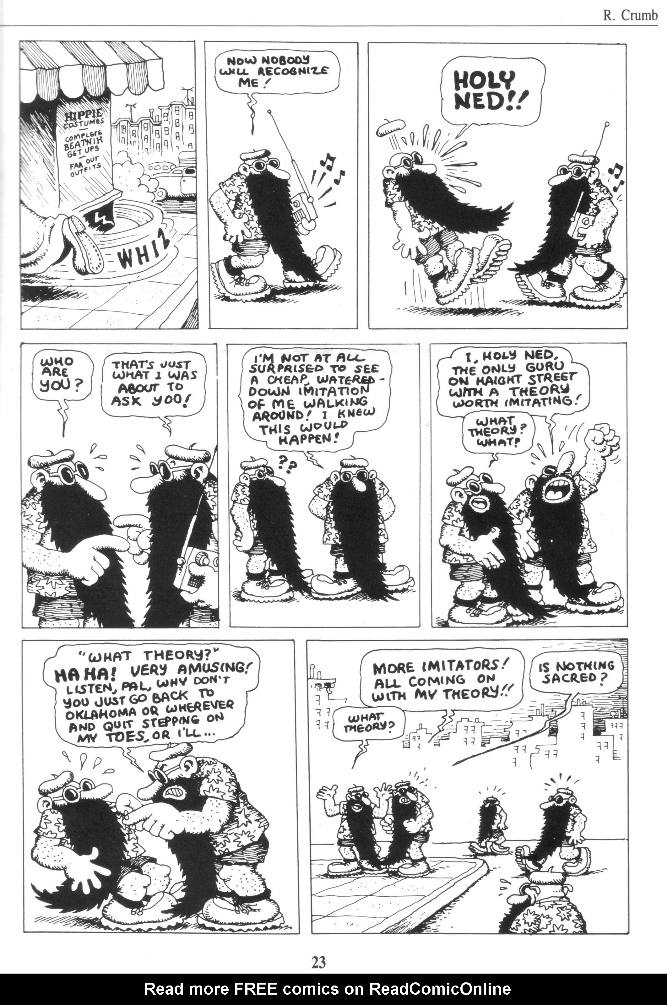 Read online The Complete Crumb Comics comic -  Issue # TPB 5 - 34