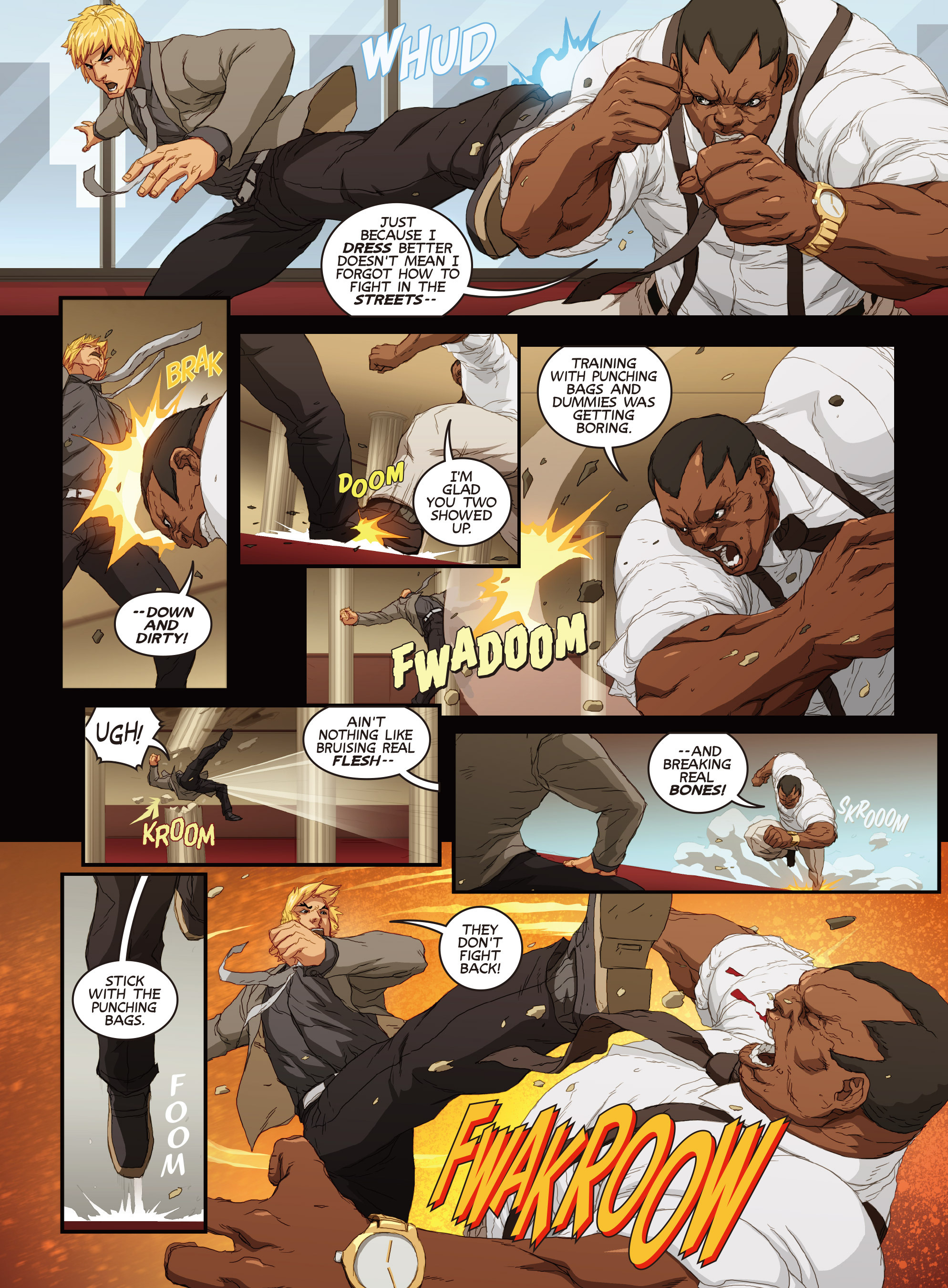 Read online Street Fighter Unlimited comic -  Issue #2 - 14
