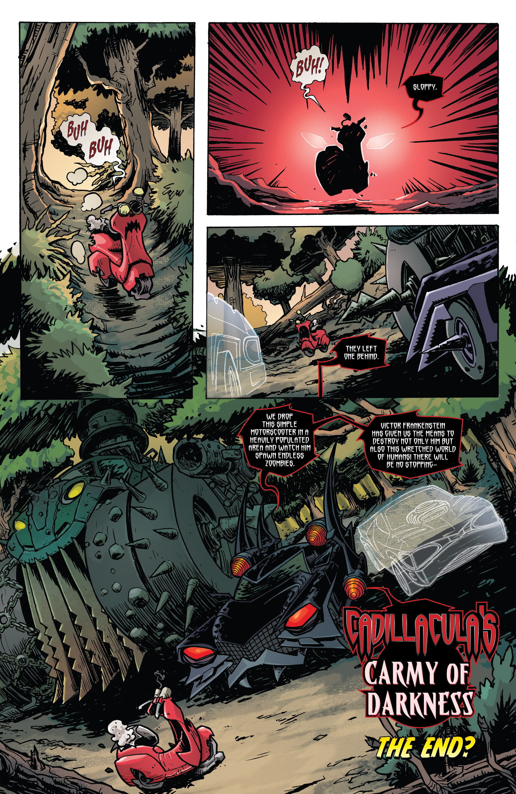 Read online Monster Motors: The Curse of Minivan Helsing comic -  Issue #2 - 23