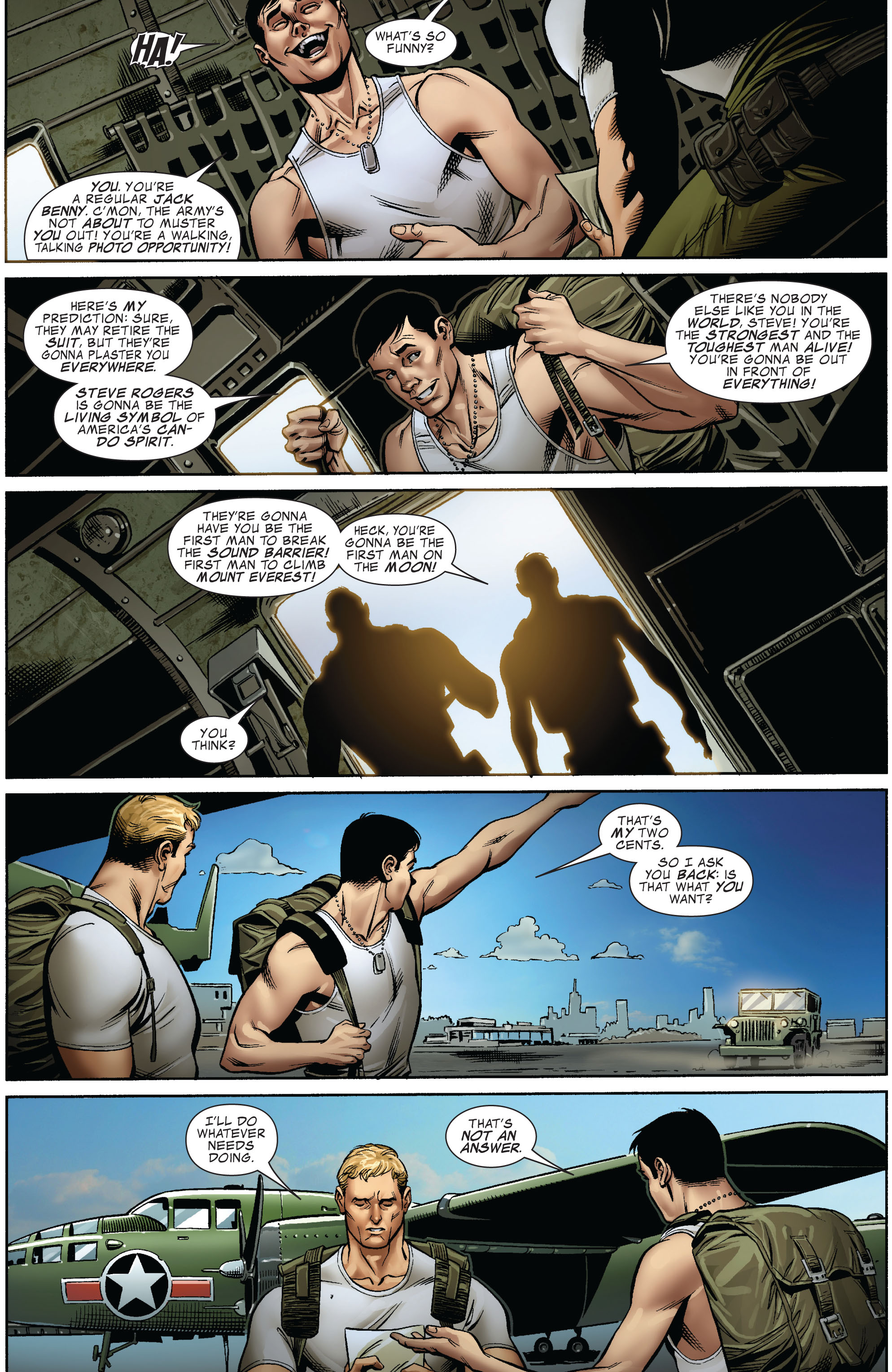 Captain America: Man Out of Time 1 Page 8
