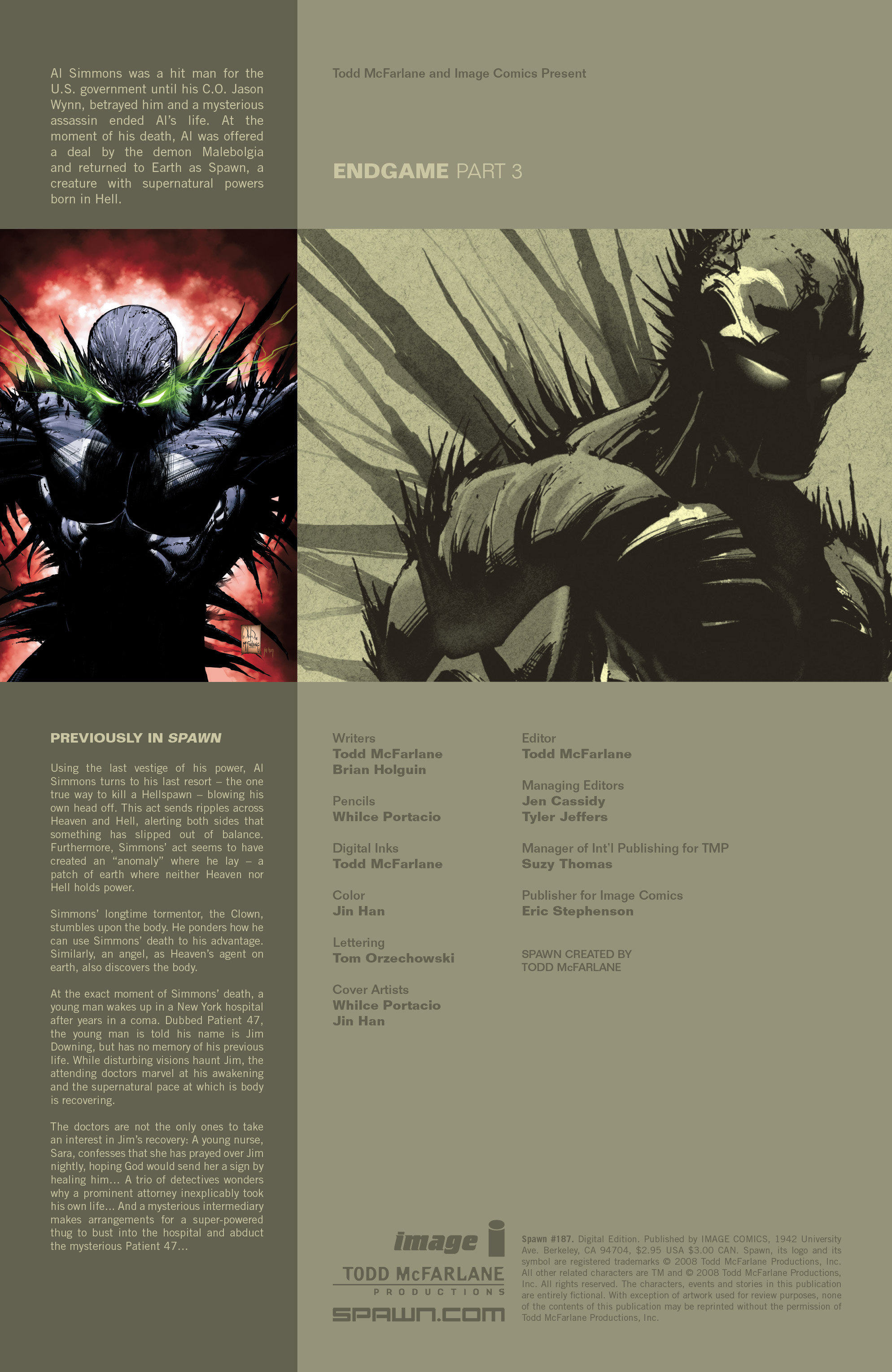 Read online Spawn comic -  Issue #187 - 2
