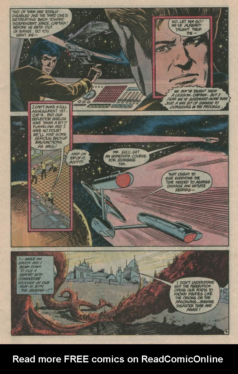 Read online Star Trek (1984) comic -  Issue #38 - 4