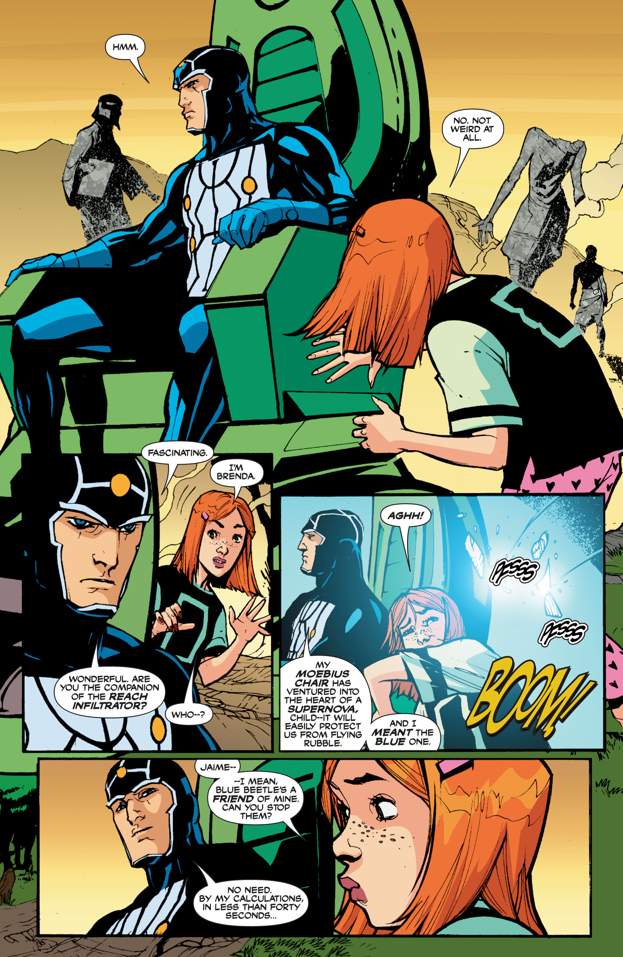 Read online Blue Beetle (2006) comic -  Issue #11 - 3