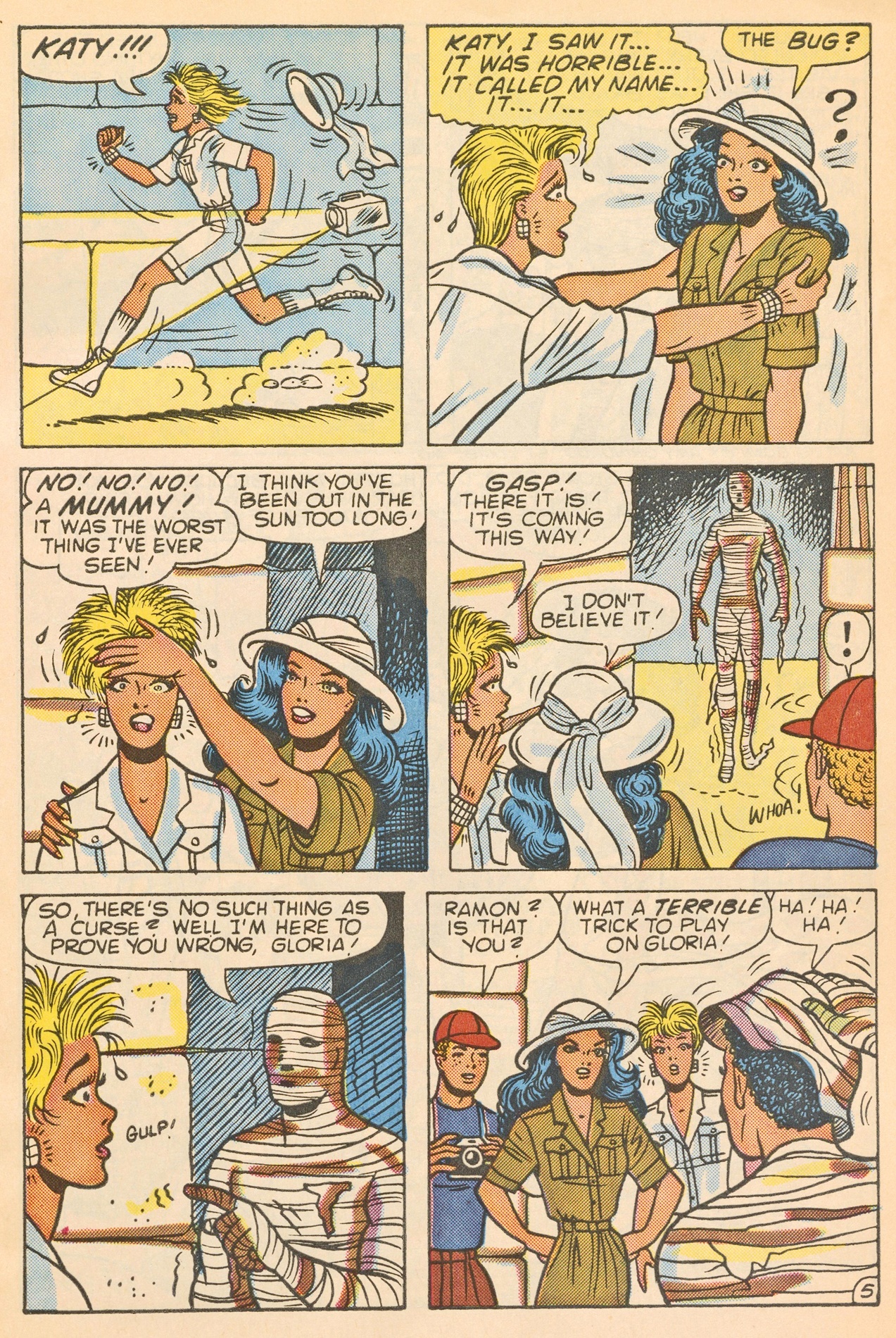 Read online Katy Keene (1983) comic -  Issue #28 - 7