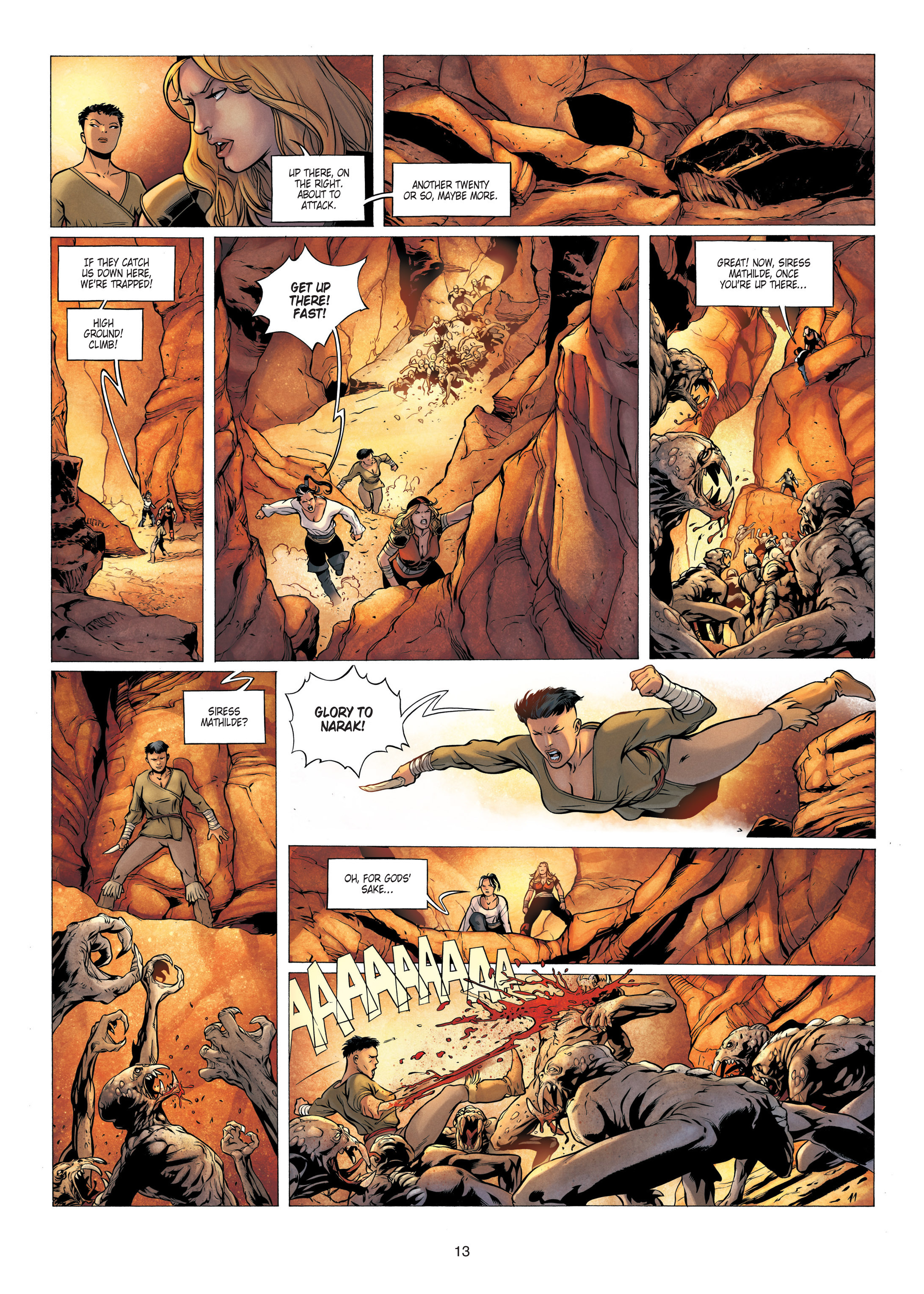 Read online Chronicles of the Dragon Knights comic -  Issue #9 - 13