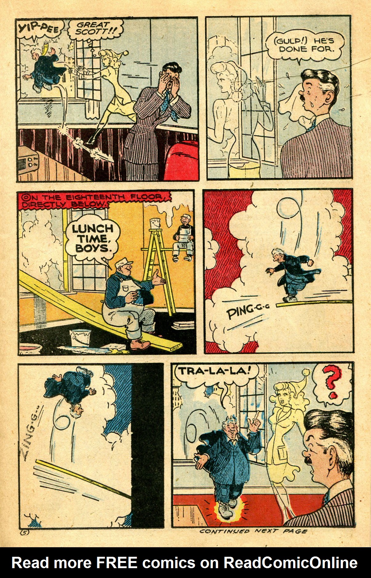 Read online Famous Funnies comic -  Issue #124 - 17