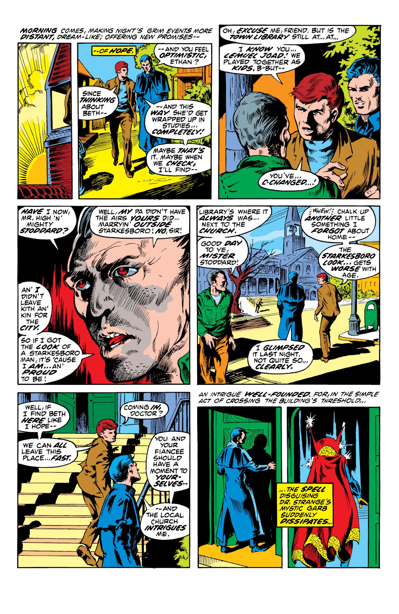 Read online Doctor Strange: A Separate Reality comic -  Issue # TPB - 191