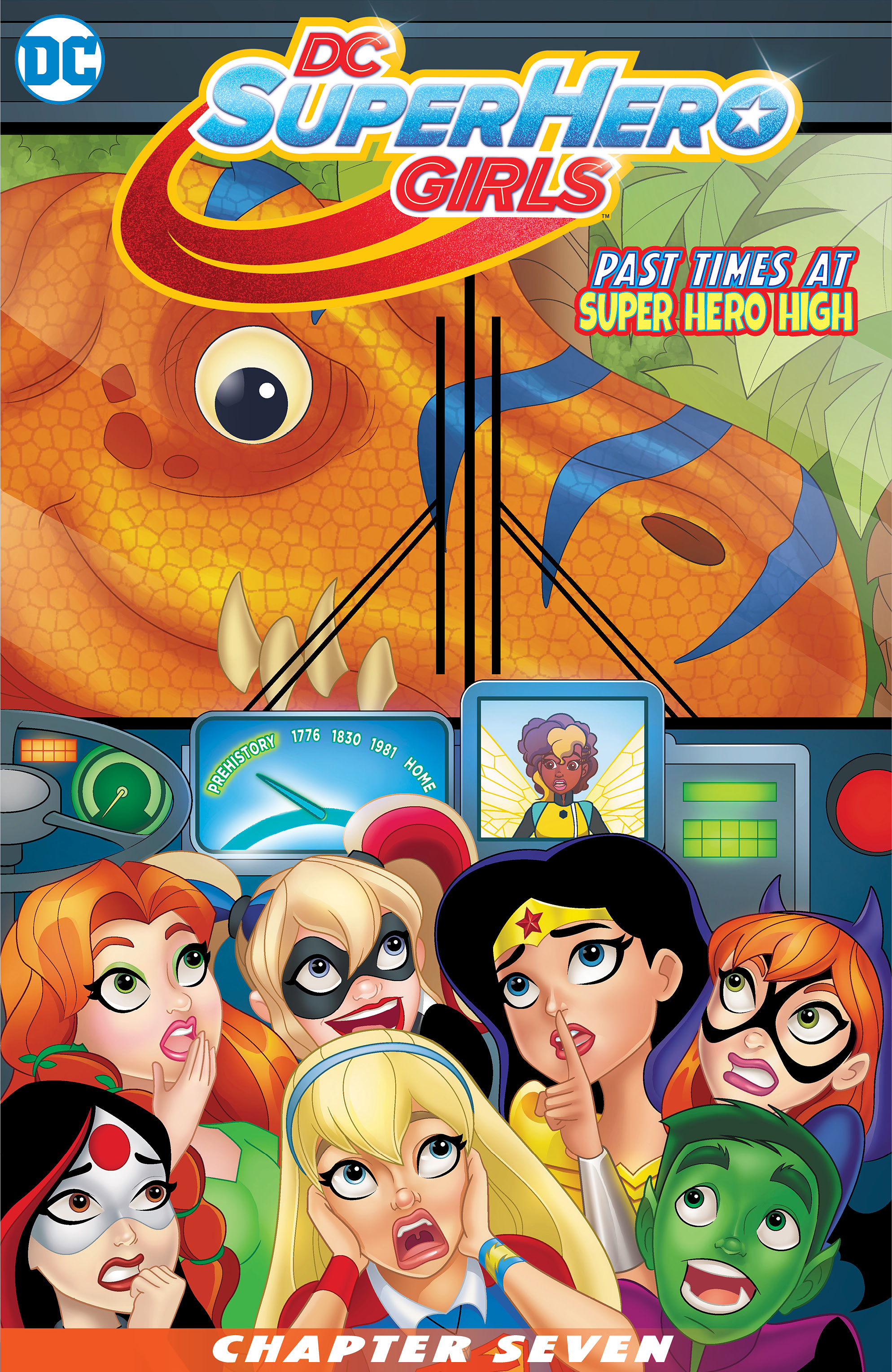 Read online DC Super Hero Girls: Past Times at Super Hero High comic -  Issue #7 - 2