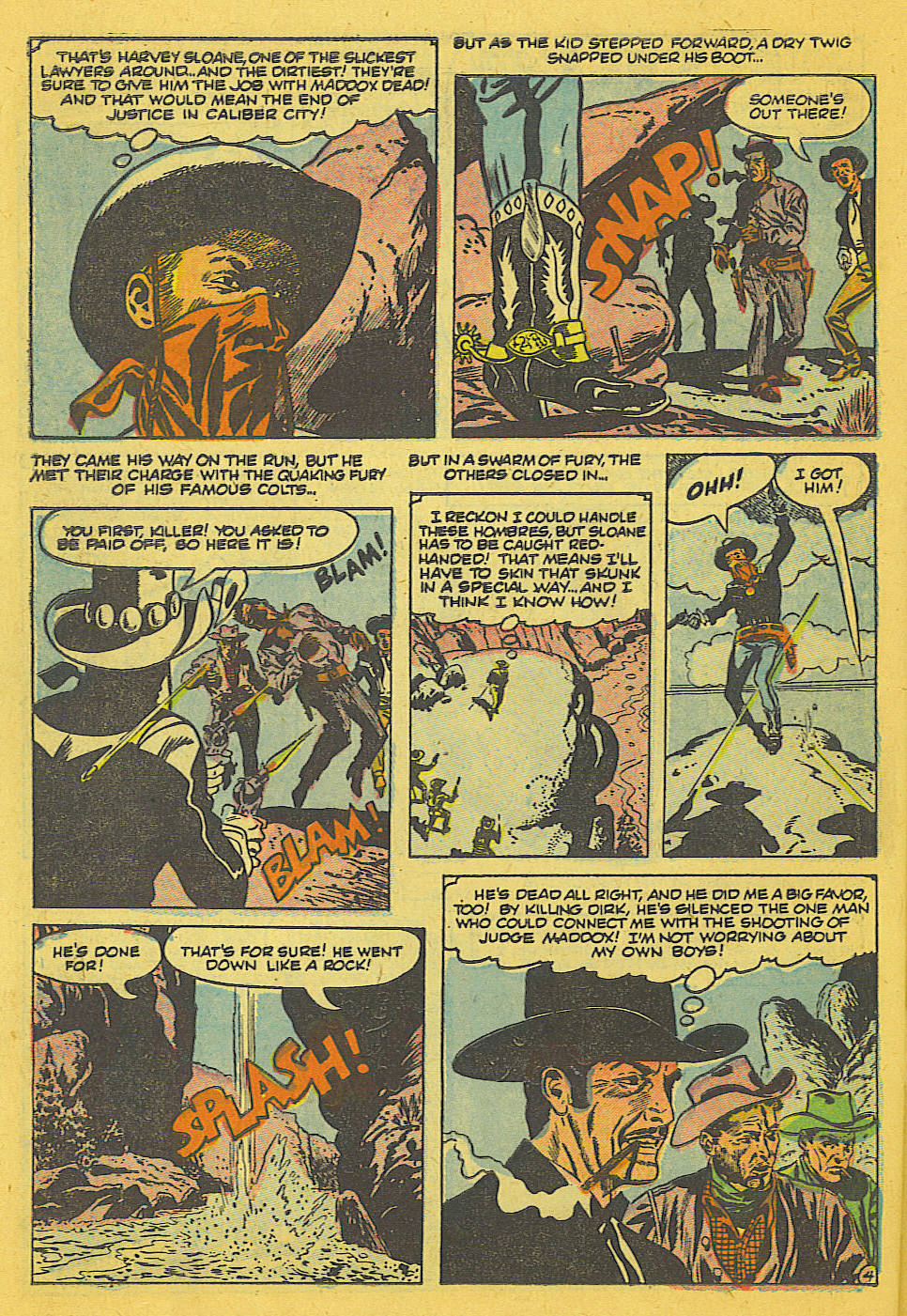 Read online The Outlaw Kid (1954) comic -  Issue #1 - 22