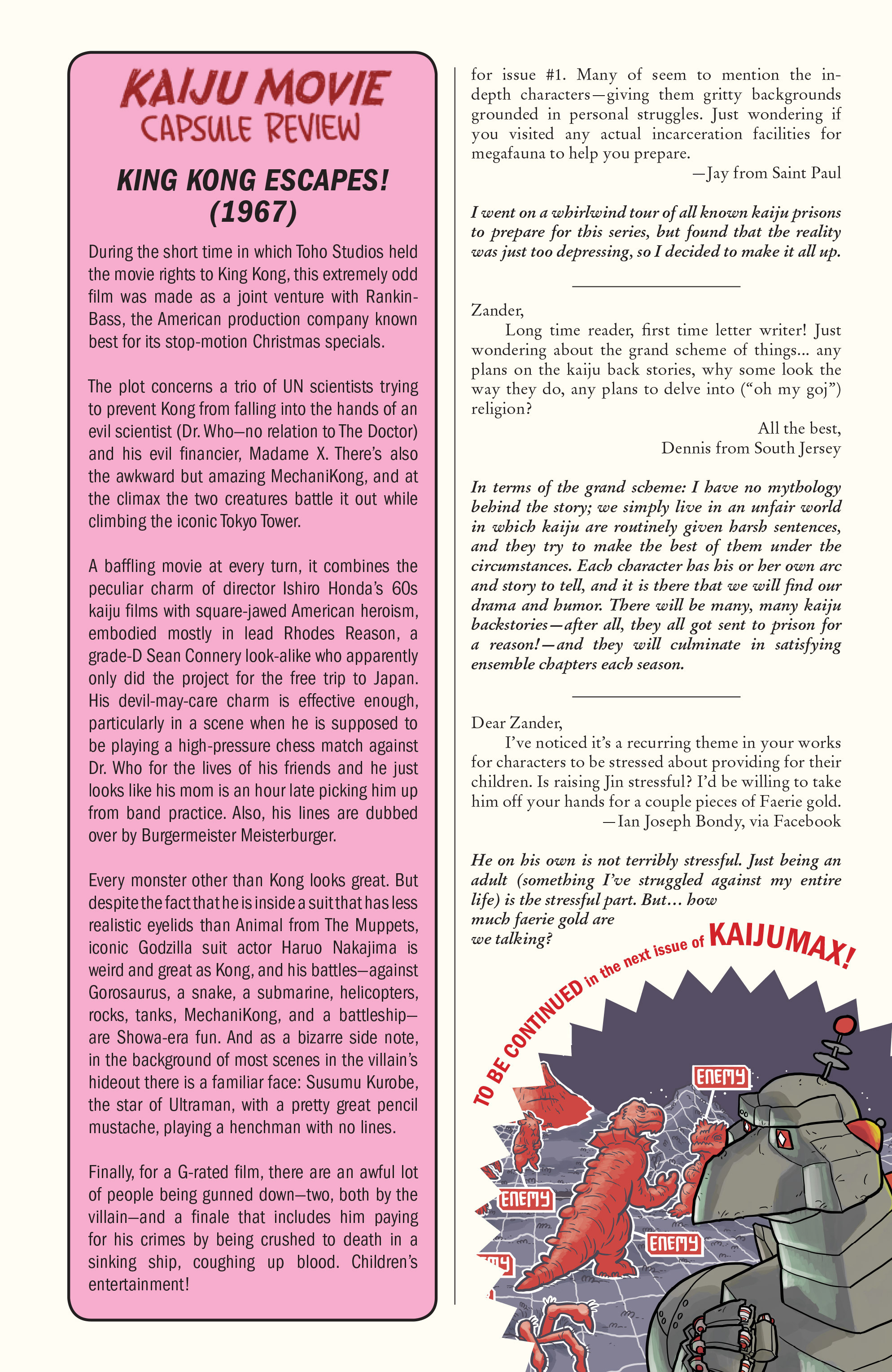 Read online Kaijumax comic -  Issue #2 - 31