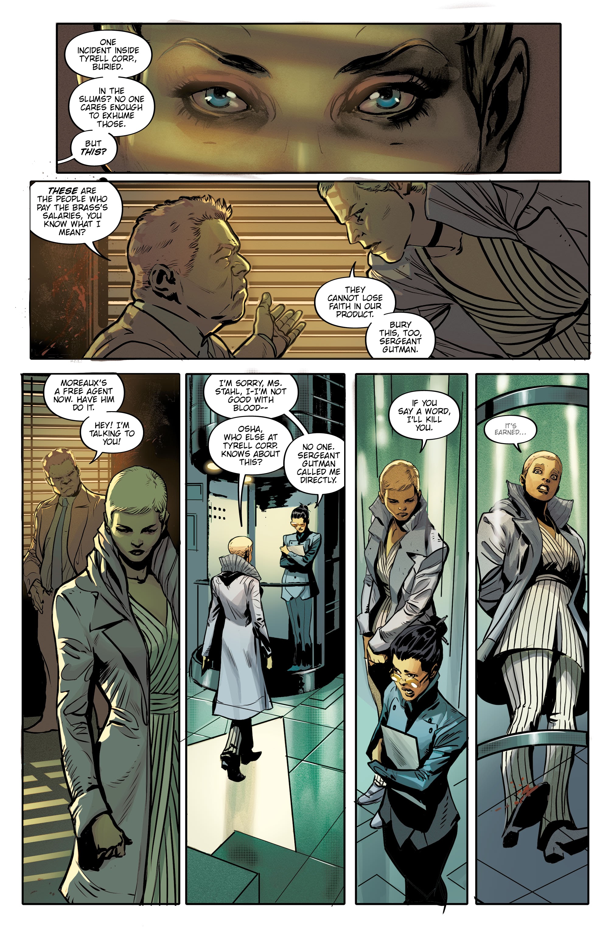 Read online Blade Runner Origins comic -  Issue #6 - 8