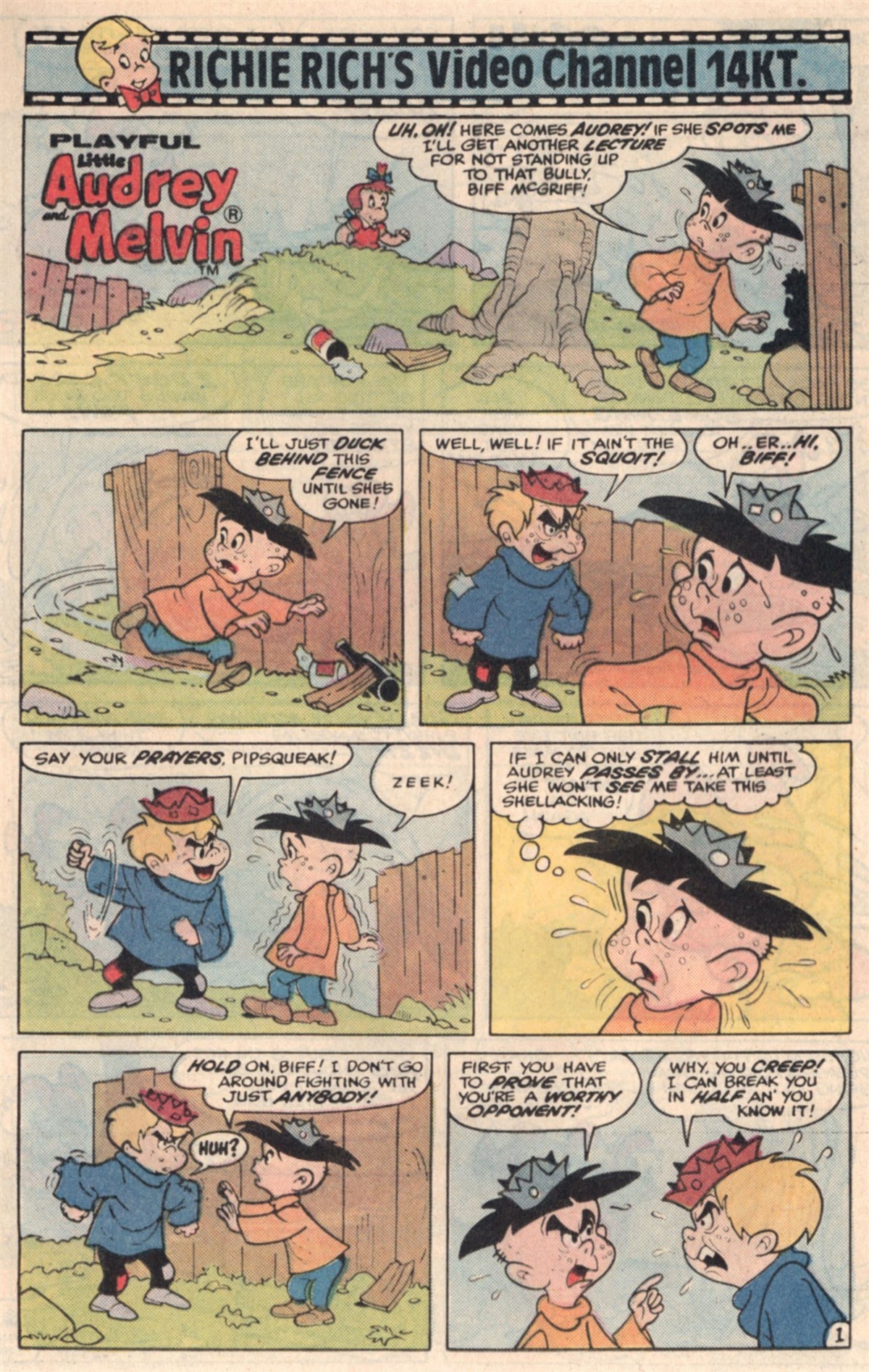 Read online Harvey Hits Comics comic -  Issue #5 - 23