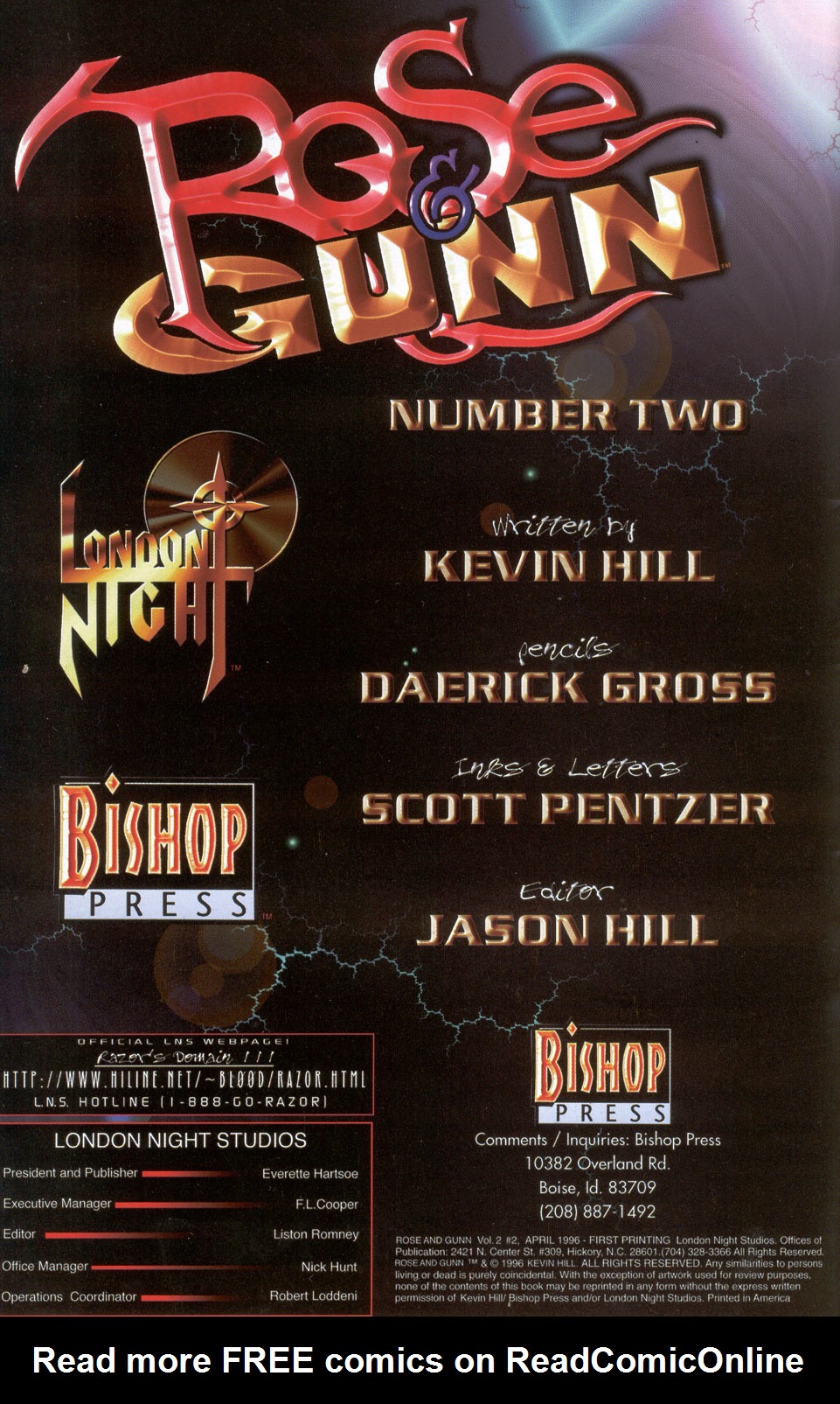 Read online Rose & Gunn comic -  Issue #2 - 2