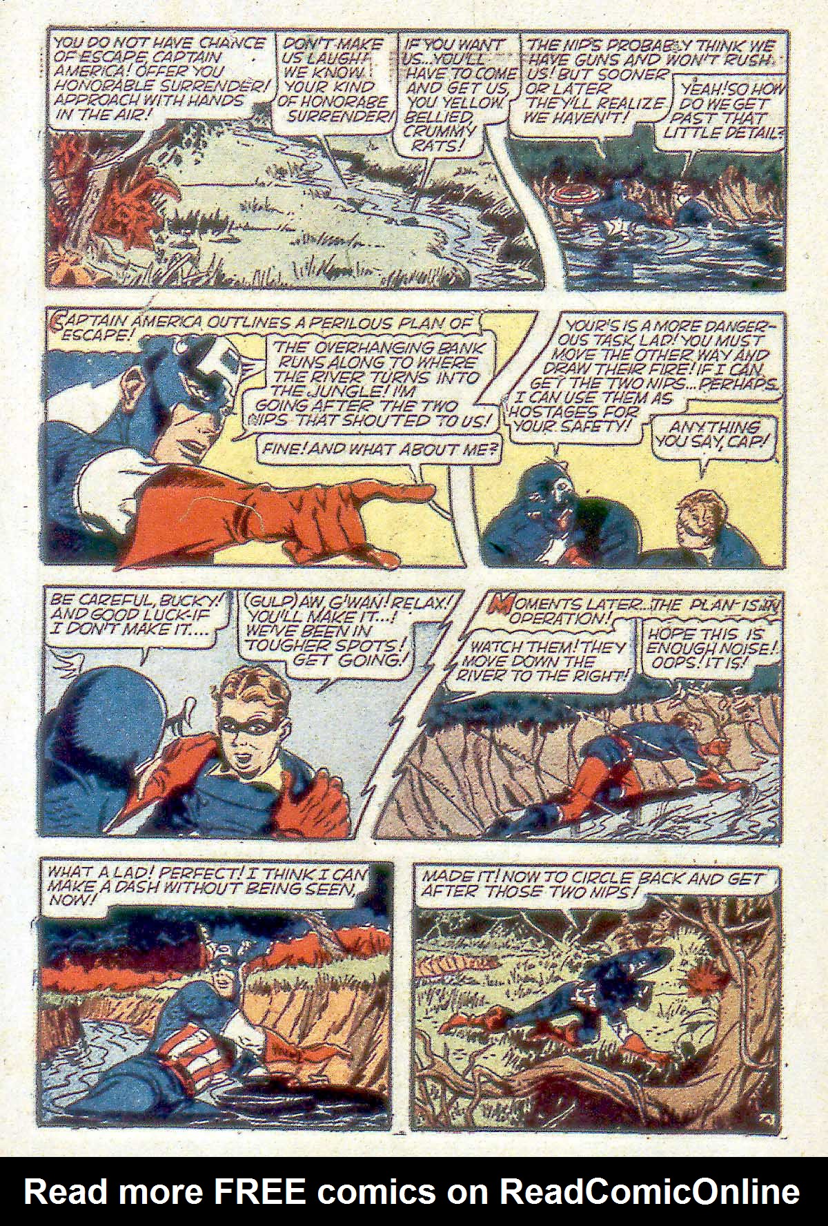 Read online Captain America Comics comic -  Issue #33 - 8