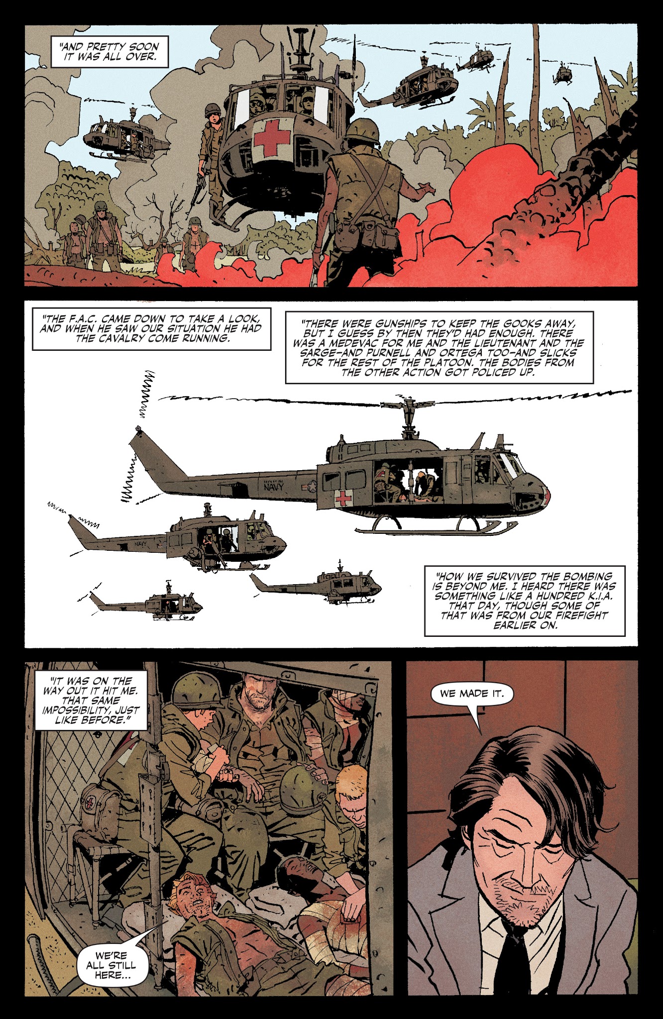 Read online Punisher MAX: The Platoon comic -  Issue #6 - 15