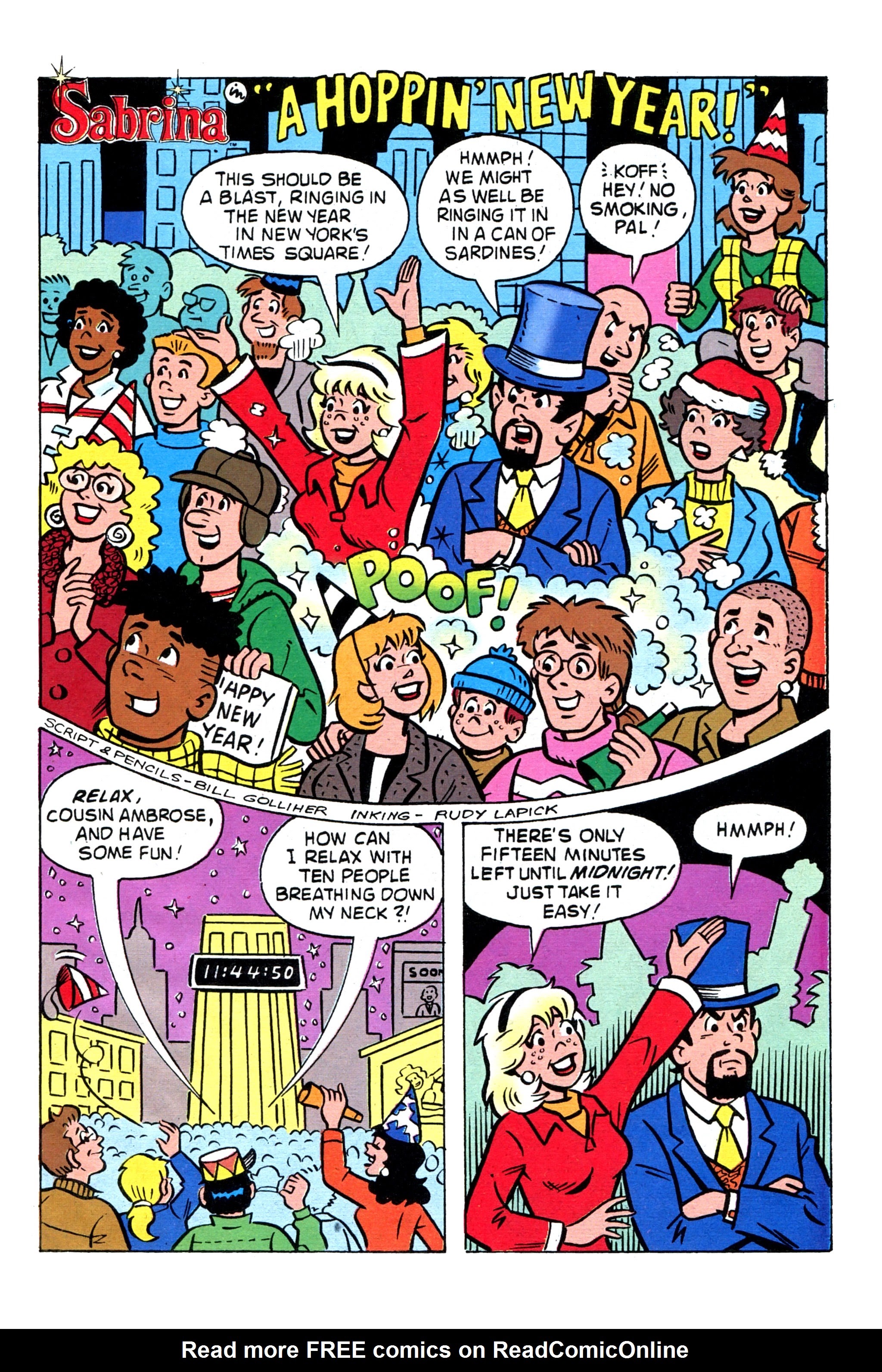 Read online Sabrina's Holiday Spectacular comic -  Issue #3 - 45