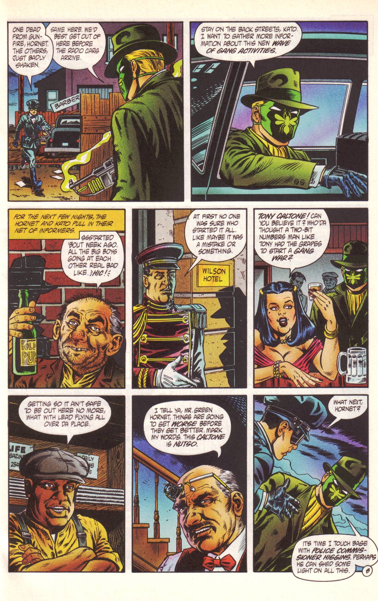 Read online Sting of The Green Hornet comic -  Issue #1 - 9
