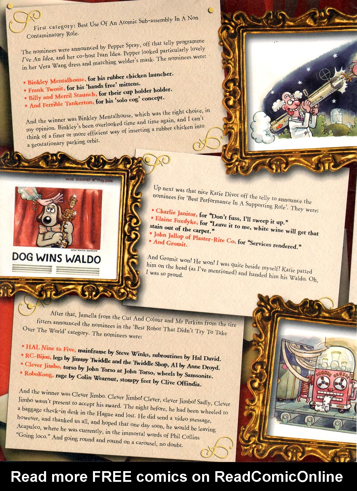 Read online Wallace & Gromit Comic comic -  Issue #11 - 42