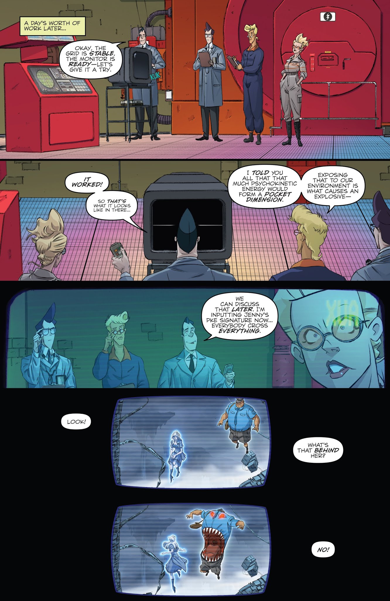 Read online Ghostbusters: Crossing Over comic -  Issue #8 - 23