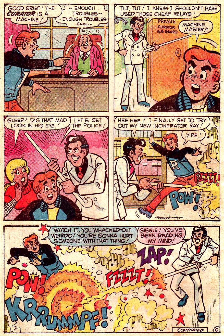 Read online Life With Archie (1958) comic -  Issue #216 - 8