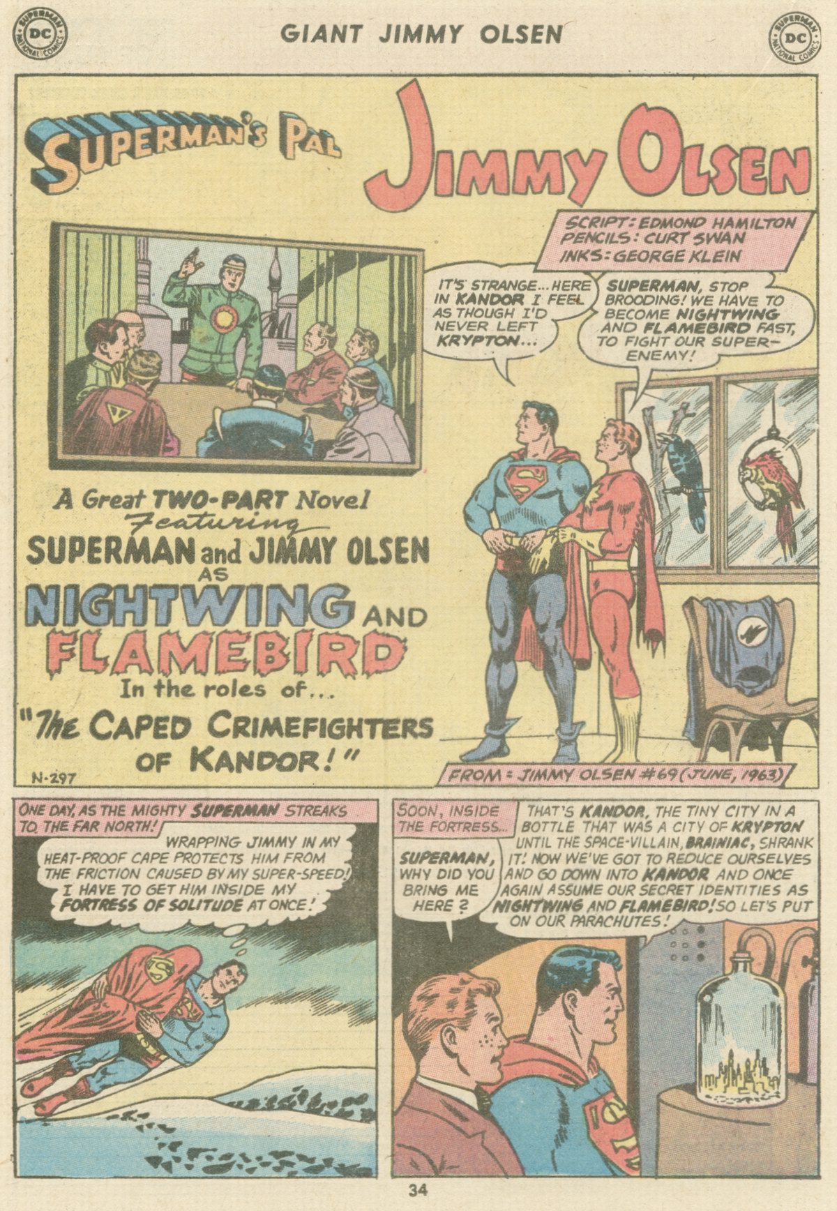 Read online Superman's Pal Jimmy Olsen comic -  Issue #140 - 36