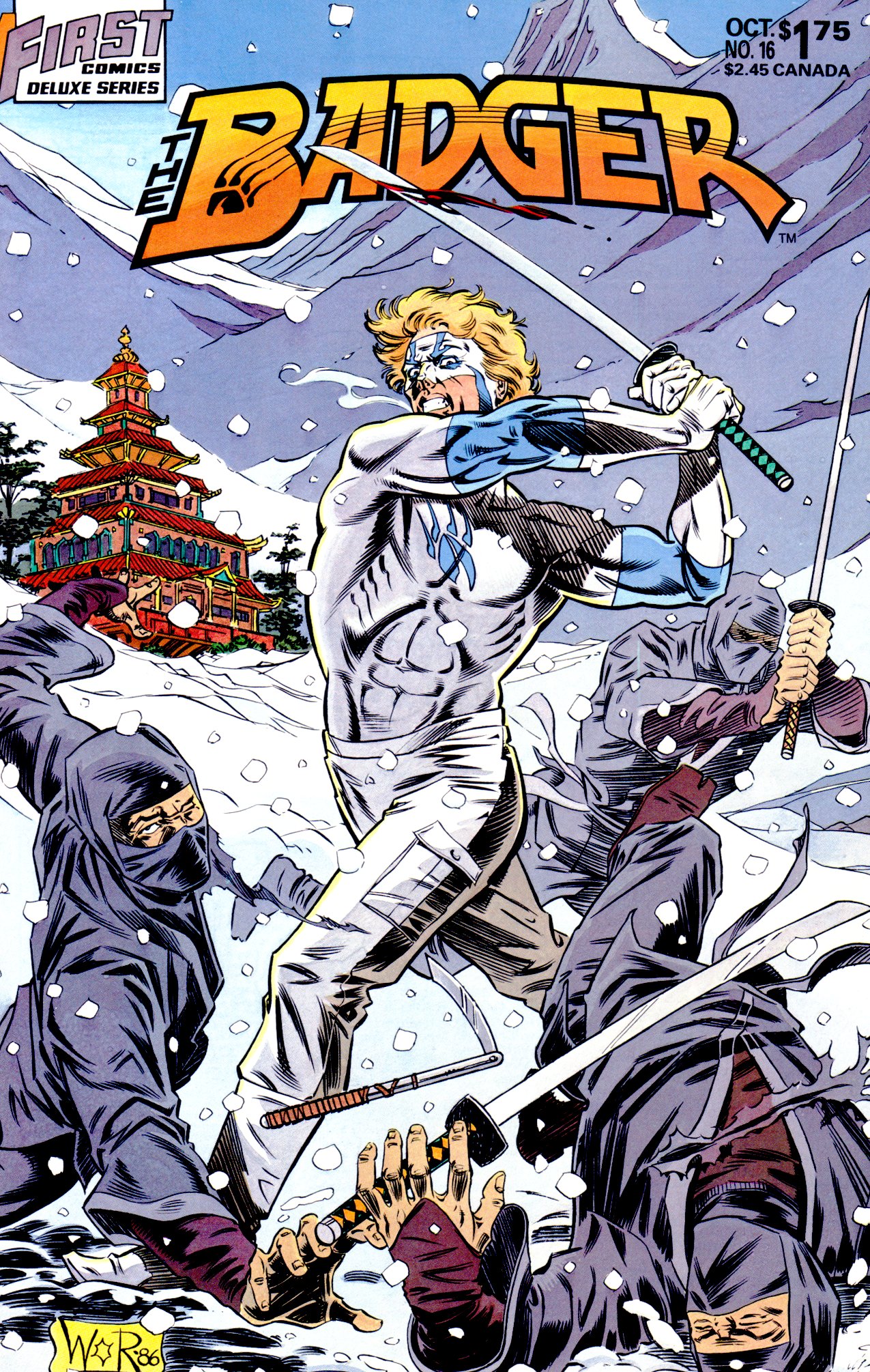 Read online The Badger comic -  Issue #16 - 1