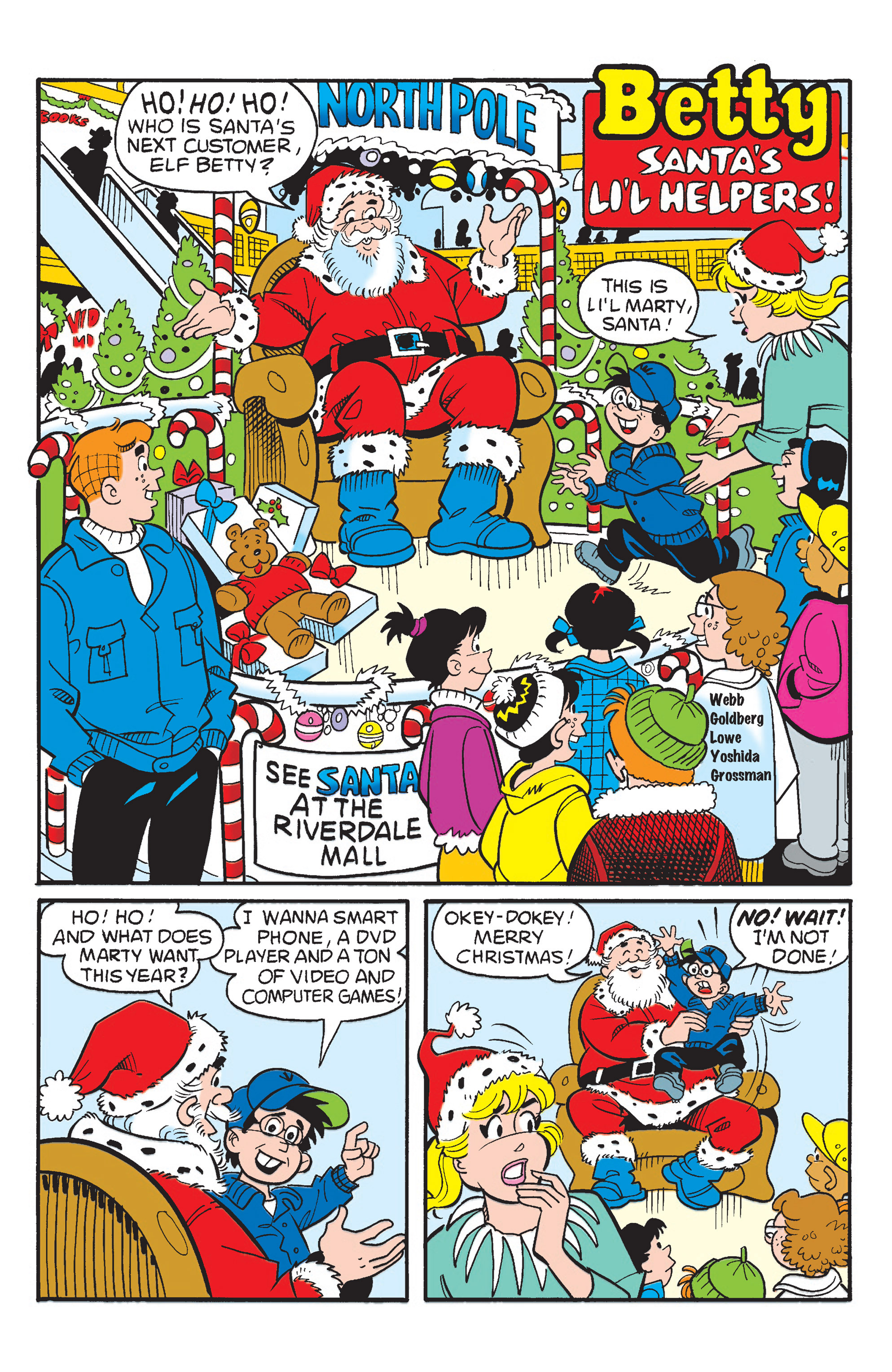 Read online Archie's Christmas Spirit comic -  Issue # TPB - 91