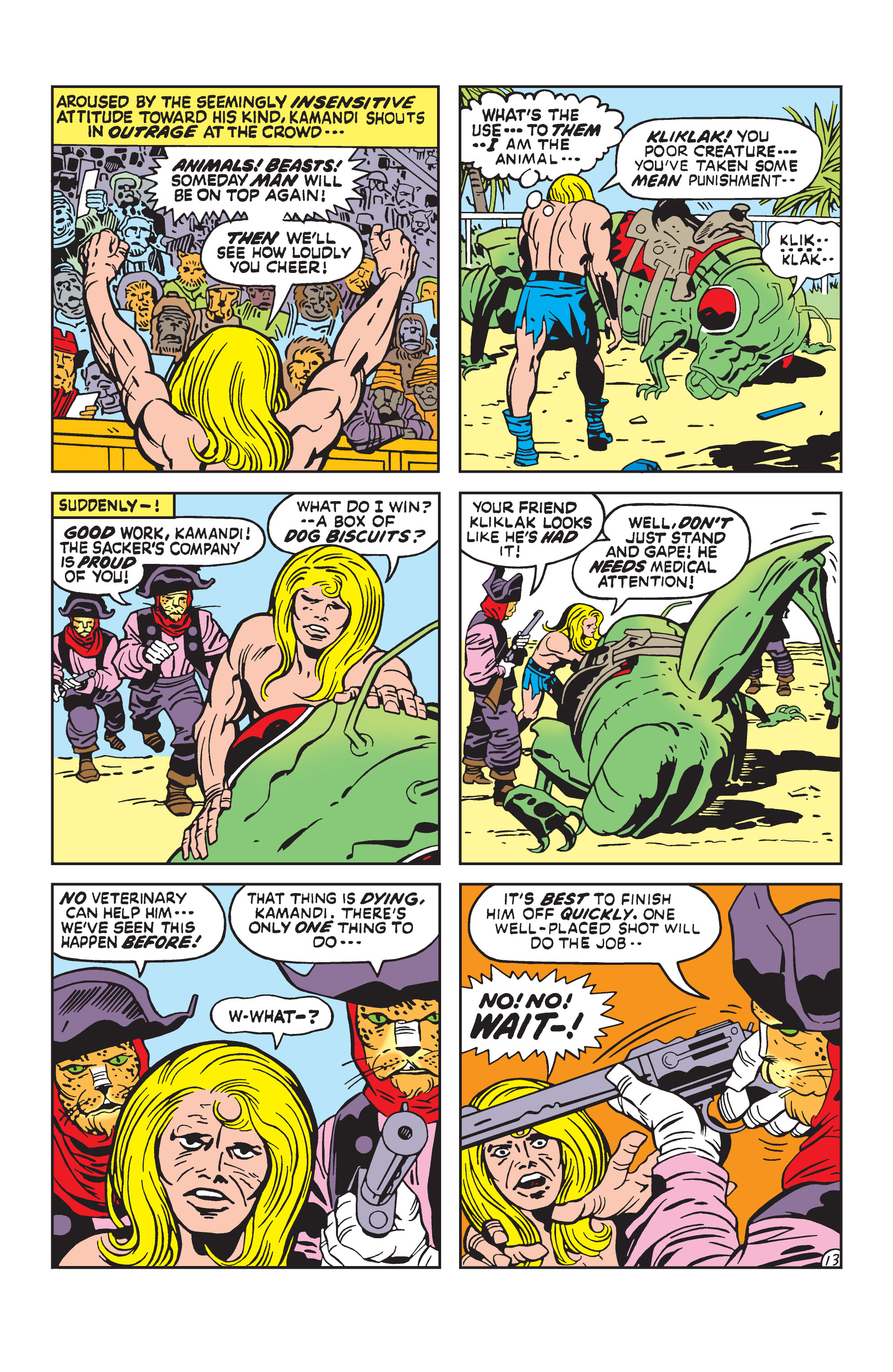 Read online Kamandi, The Last Boy On Earth comic -  Issue #14 - 13