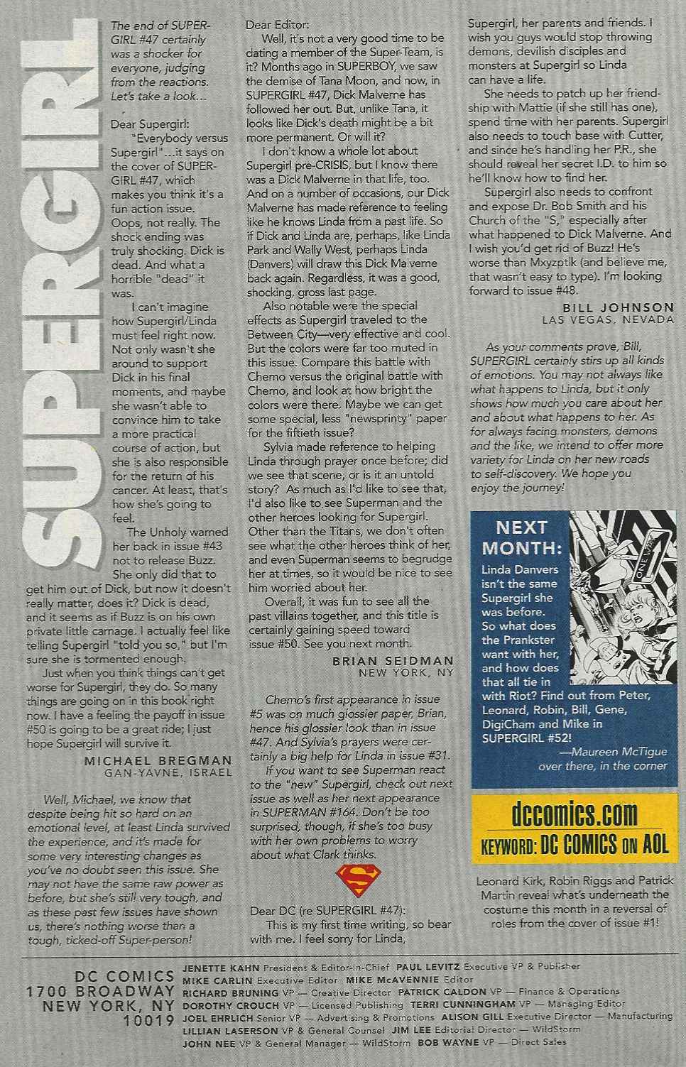 Read online Supergirl (1996) comic -  Issue #51 - 24