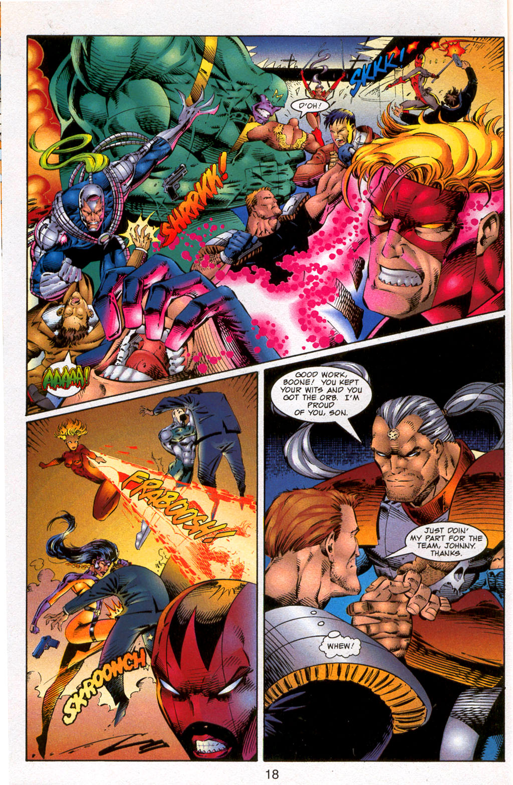 Read online Brigade (1993) comic -  Issue #12 - 22