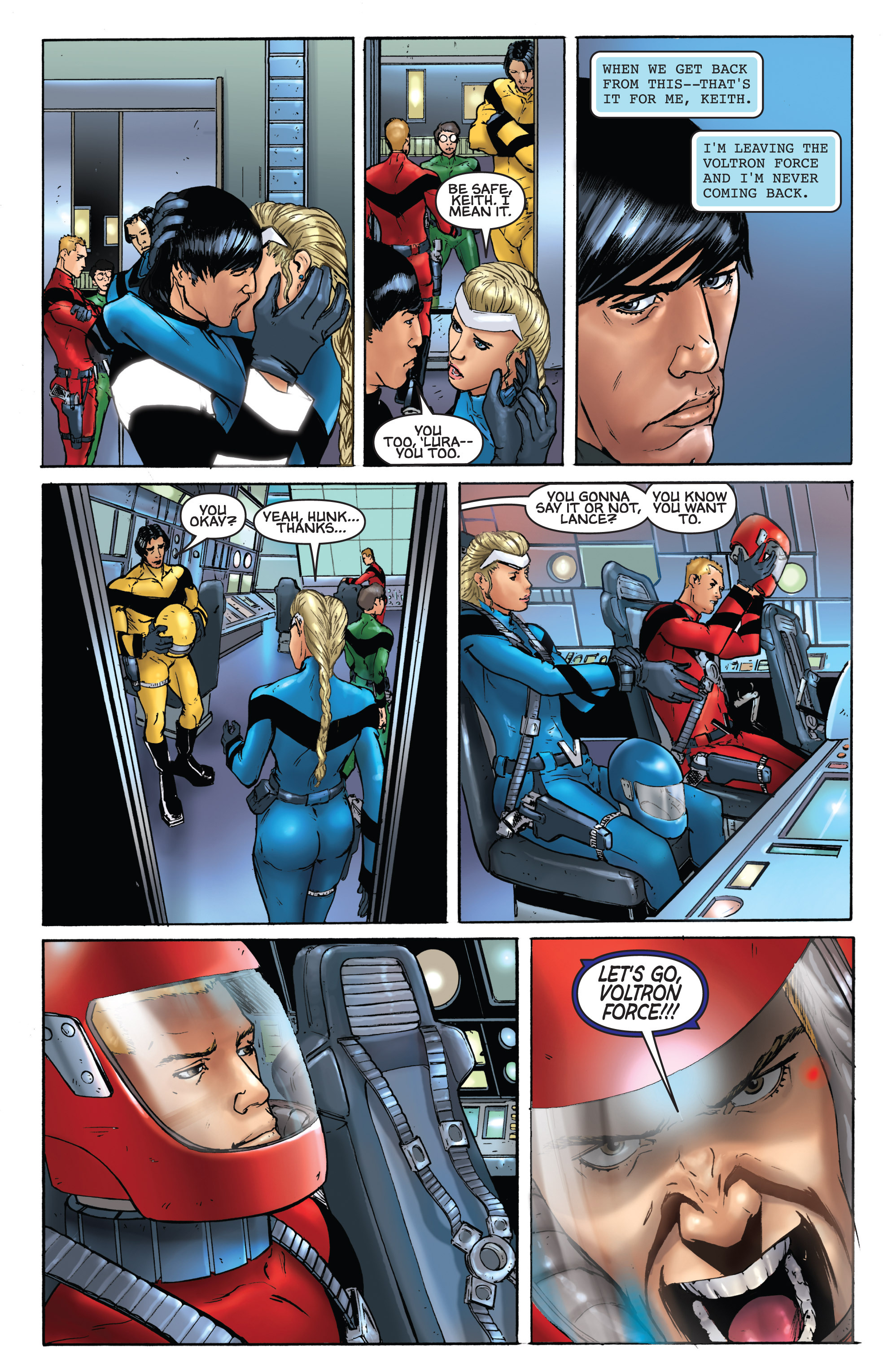 Read online Voltron comic -  Issue #12 - 19