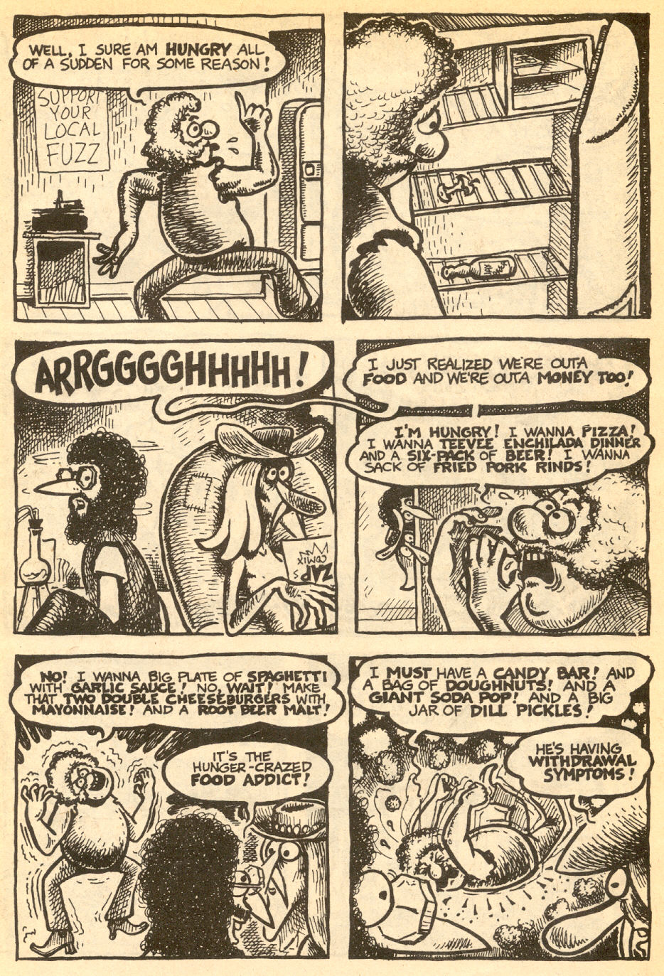 Read online The Fabulous Furry Freak Brothers comic -  Issue #1 - 5