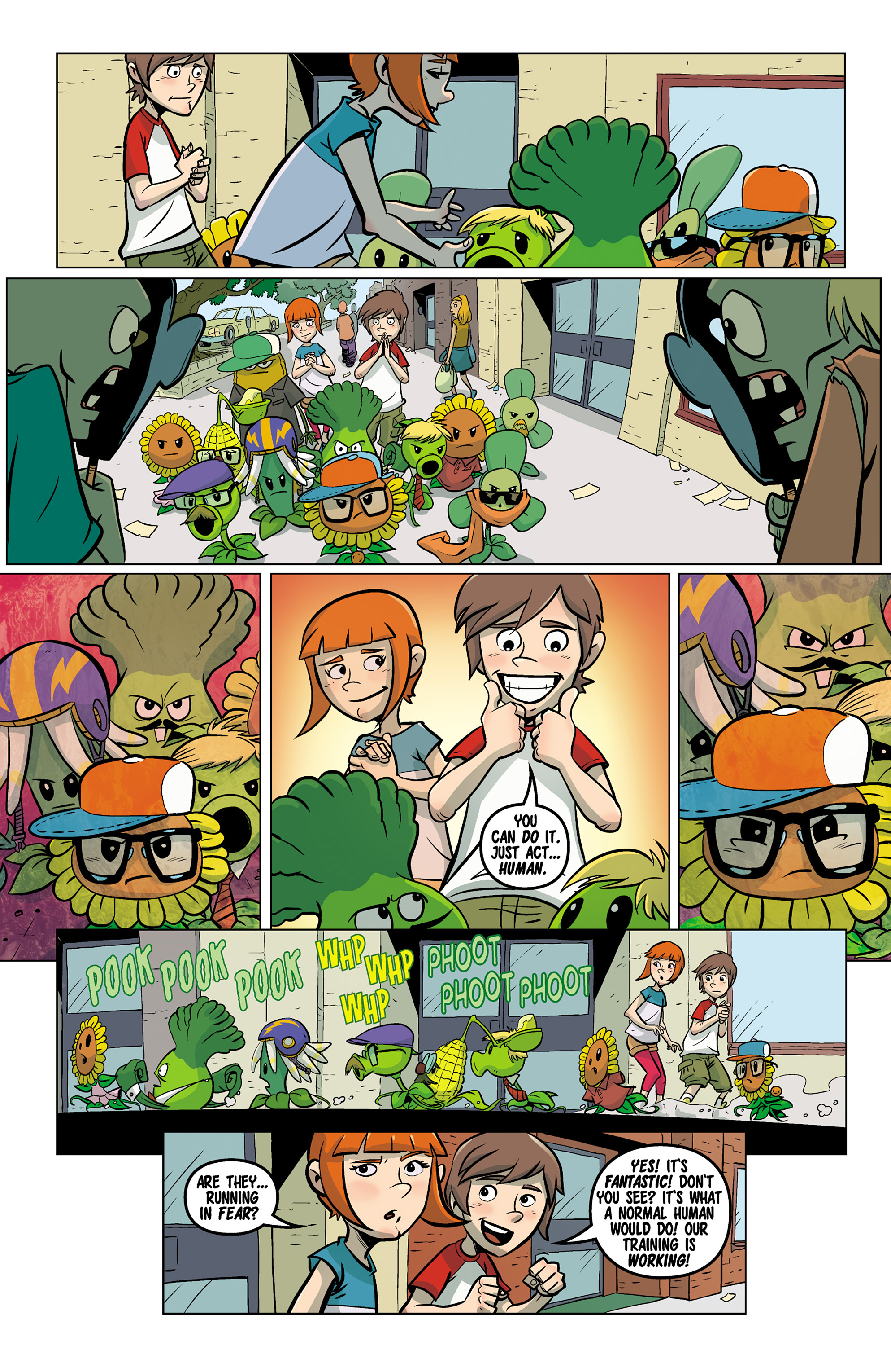 Read online Plants vs. Zombies: Grown Sweet Home comic -  Issue #5 - 16