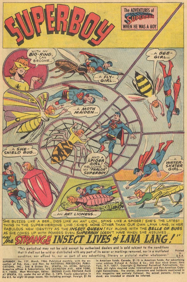 Read online Superboy (1949) comic -  Issue #127 - 2