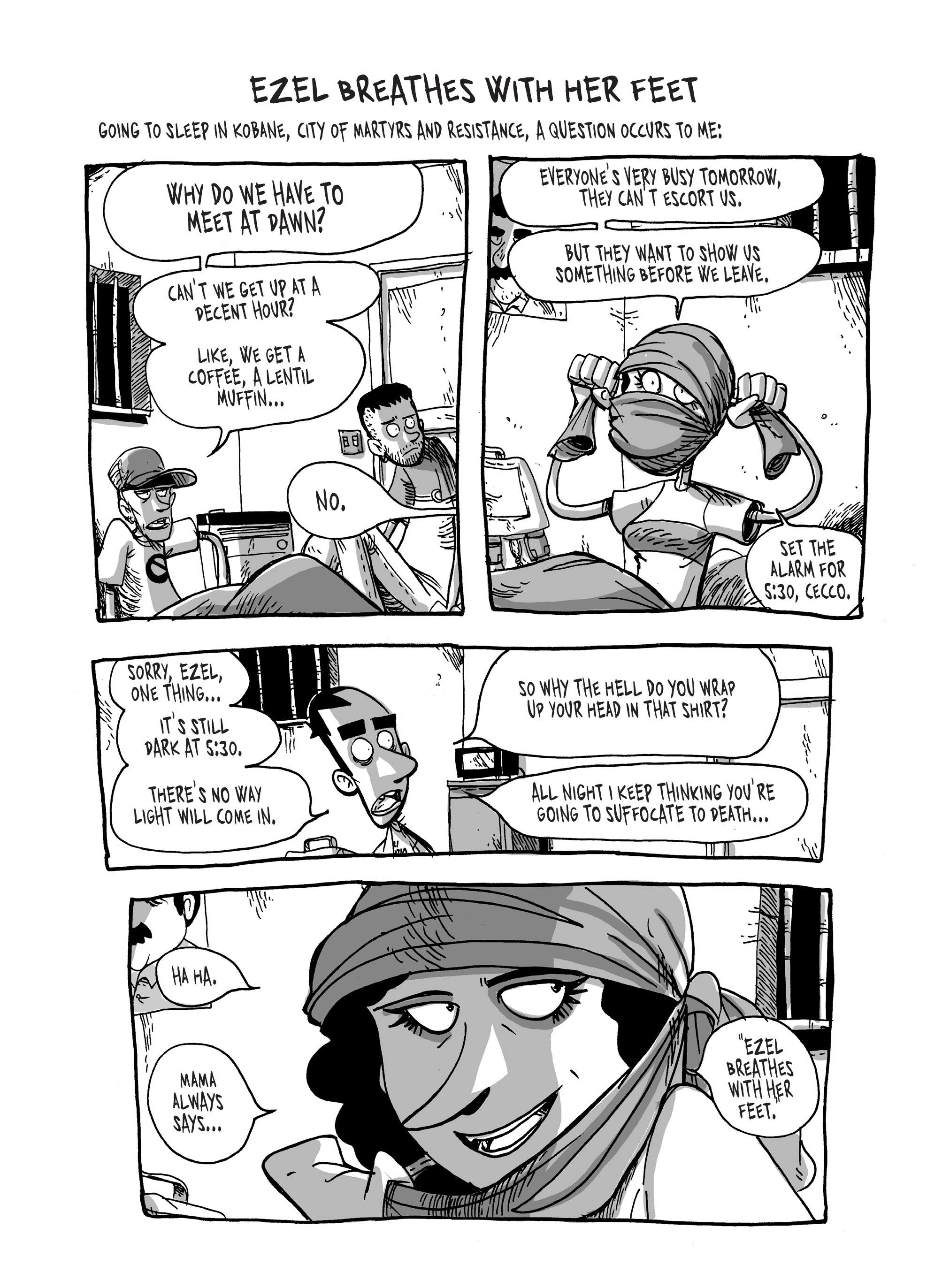 Read online Kobane Calling: Greetings From Northern Syria comic -  Issue # TPB (Part 2) - 93