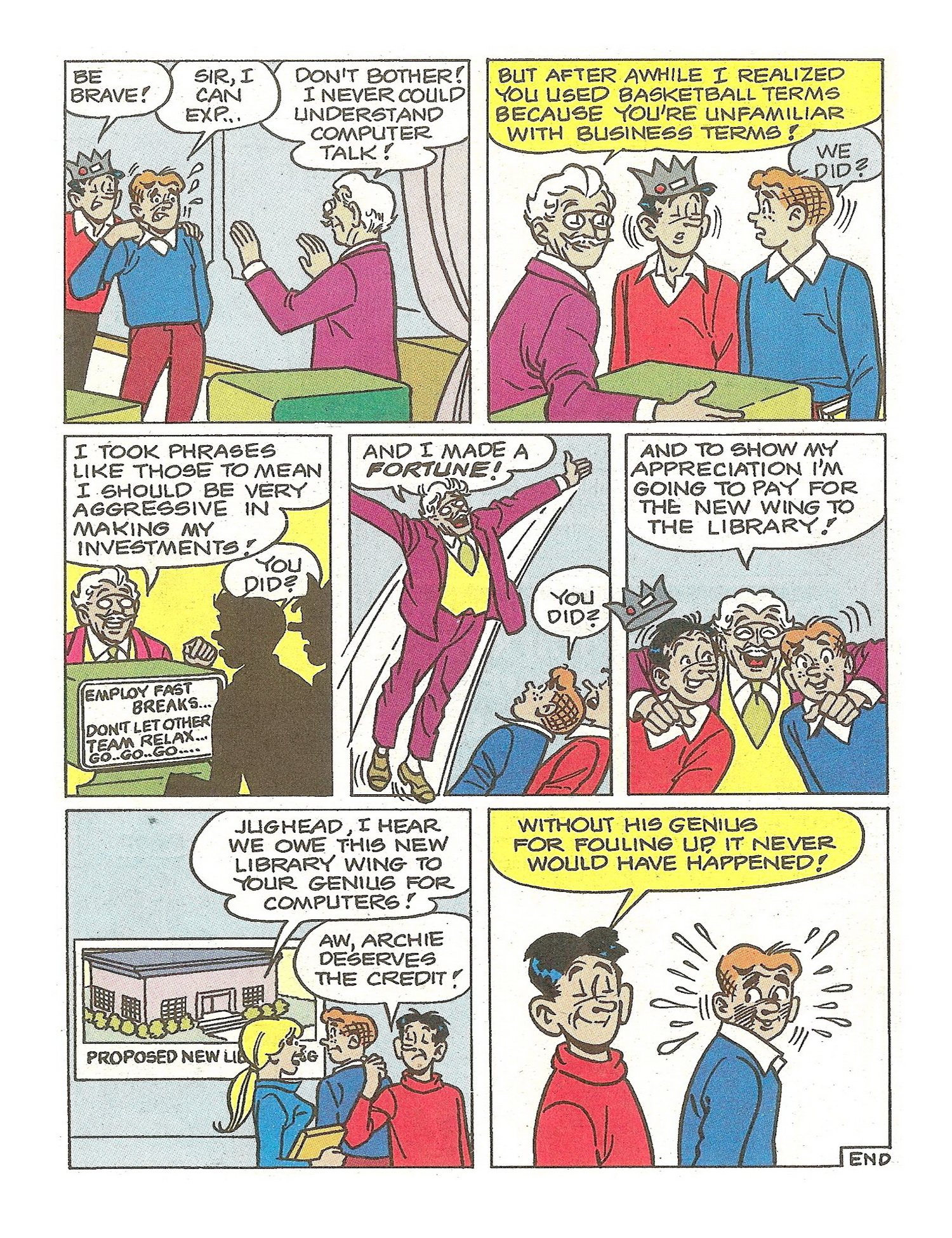 Read online Jughead Jones Comics Digest comic -  Issue #93 - 90