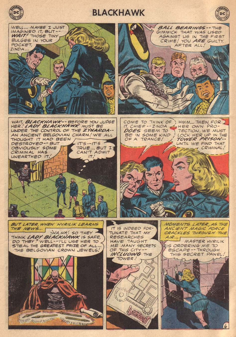 Read online Blackhawk (1957) comic -  Issue #161 - 7