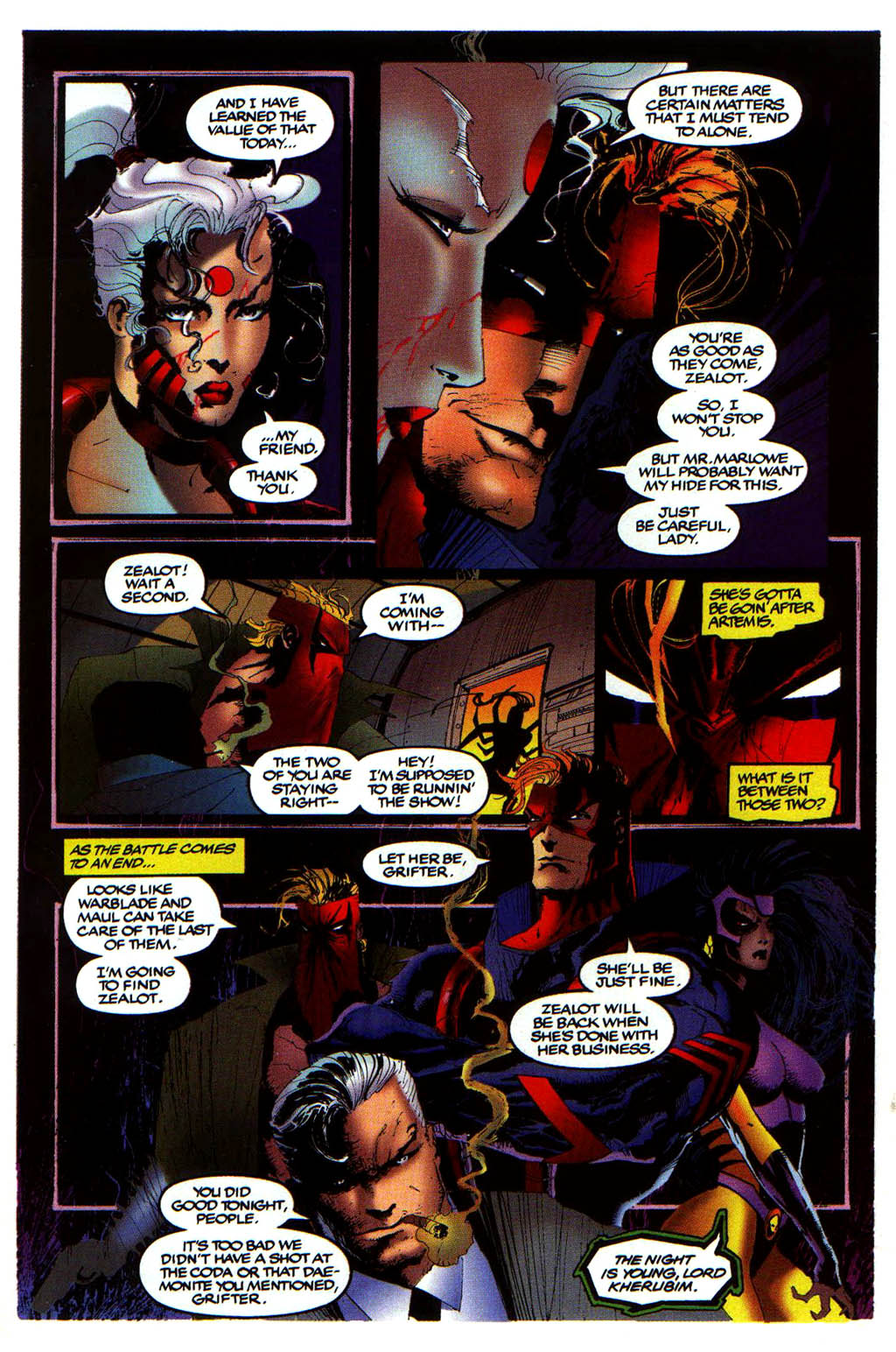 Read online WildC.A.T.s Trilogy comic -  Issue #2 - 13