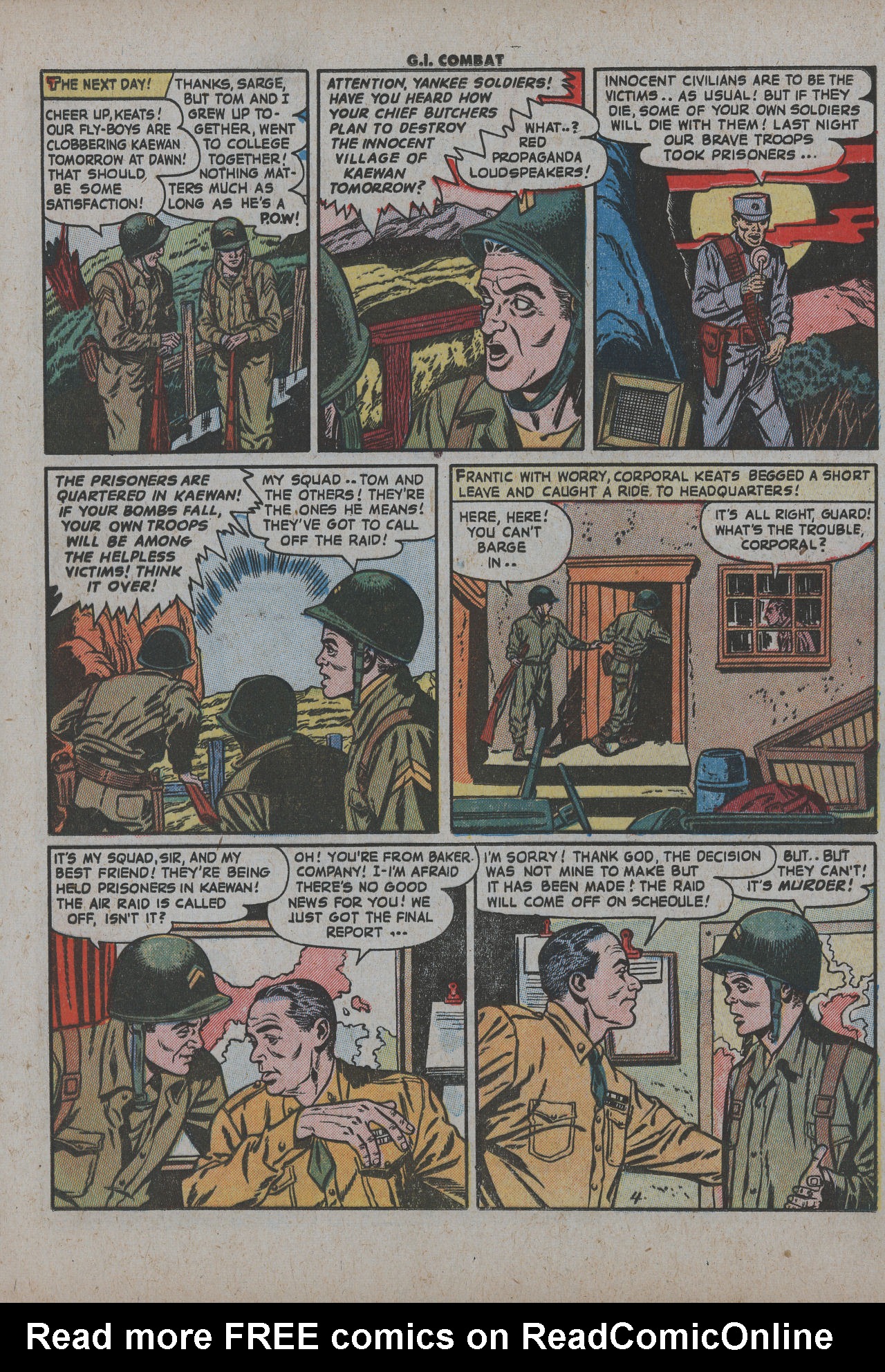 Read online G.I. Combat (1952) comic -  Issue #9 - 21