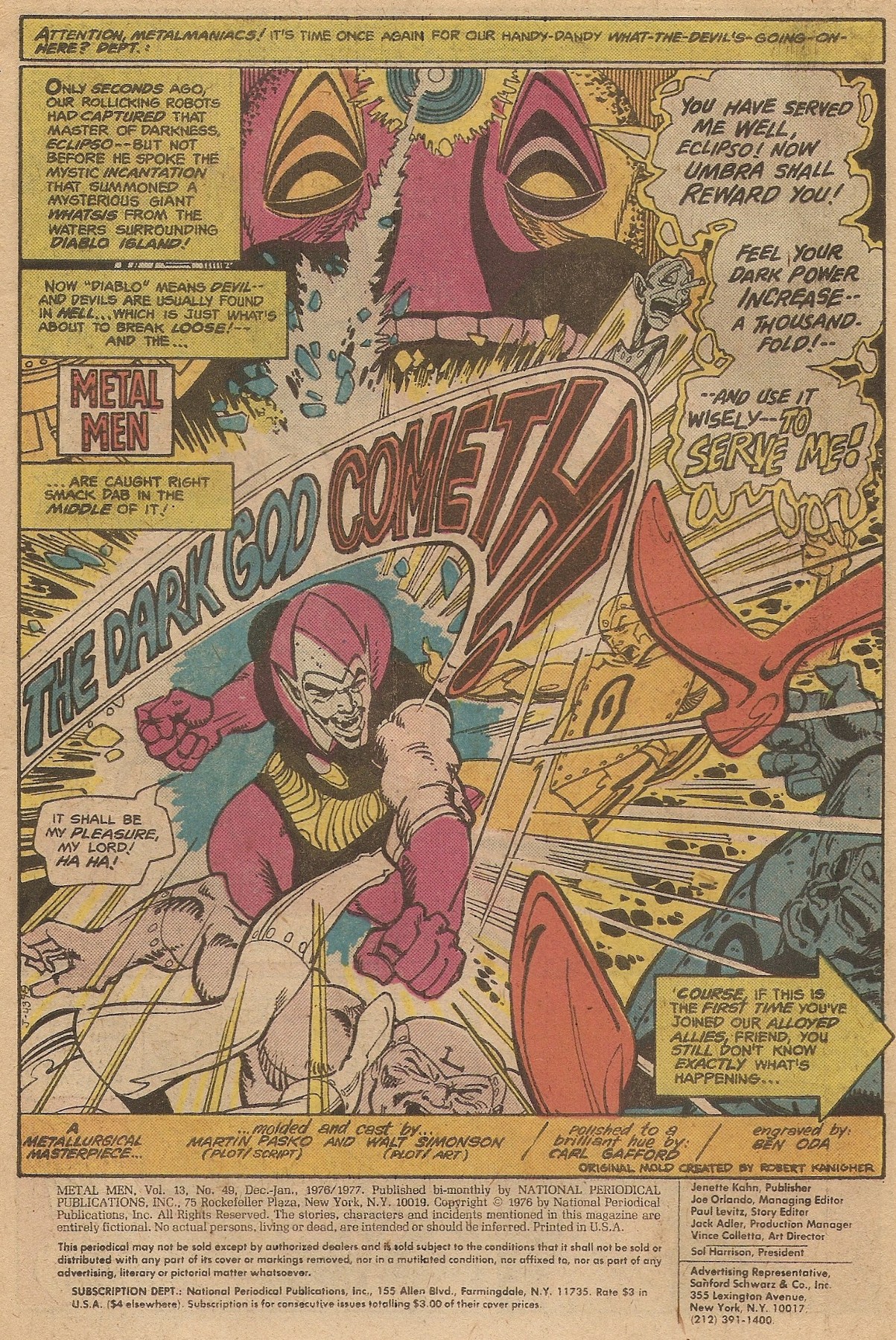 Read online Metal Men (1963) comic -  Issue #49 - 3