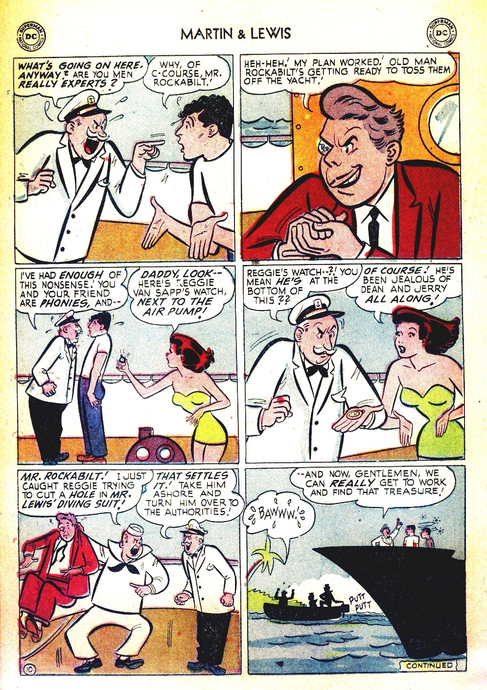 Read online The Adventures of Dean Martin and Jerry Lewis comic -  Issue #16 - 22