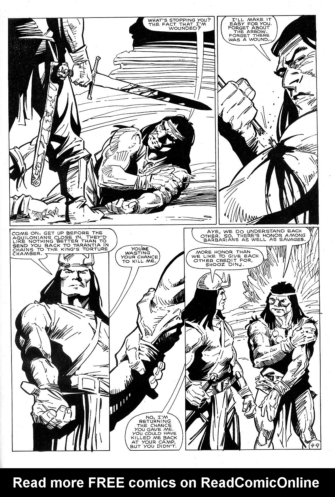 Read online The Savage Sword Of Conan comic -  Issue #143 - 55