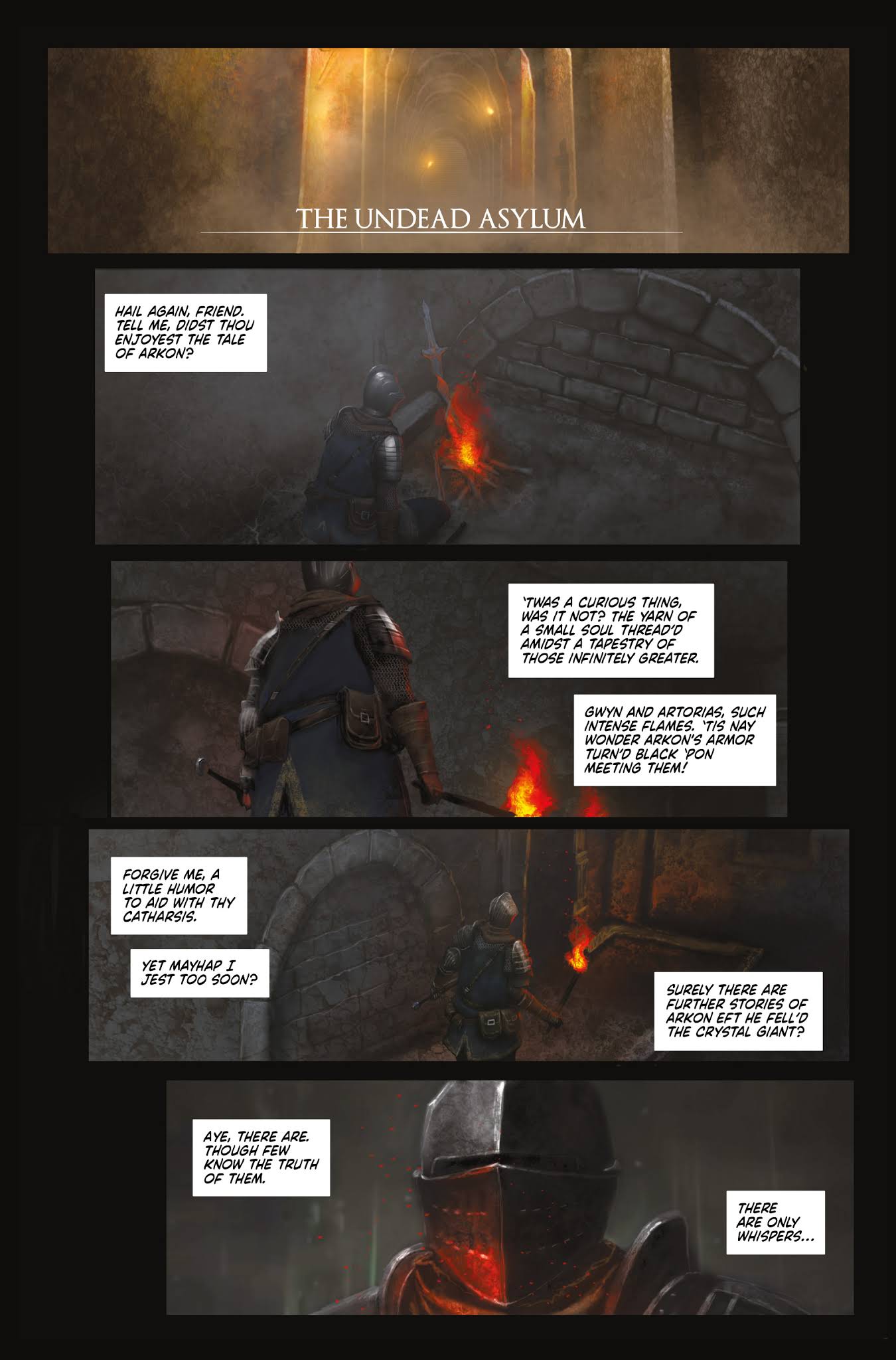 Read online Dark Souls: The Age of Fire comic -  Issue #4 - 24