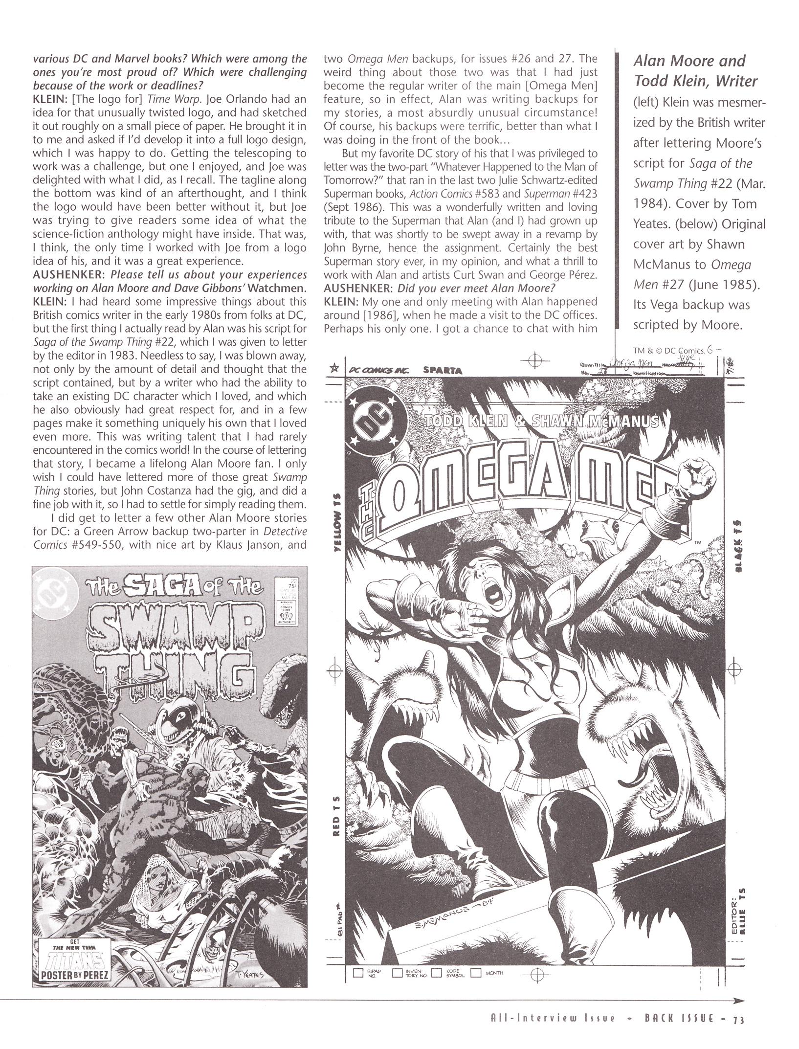 Read online Back Issue comic -  Issue #51 - 75
