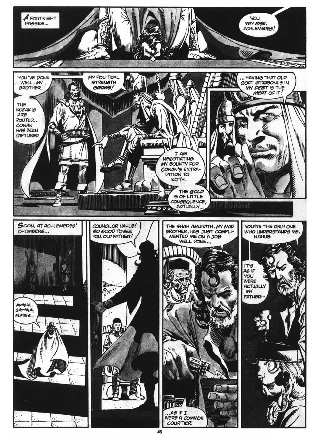 Read online The Savage Sword Of Conan comic -  Issue #160 - 47