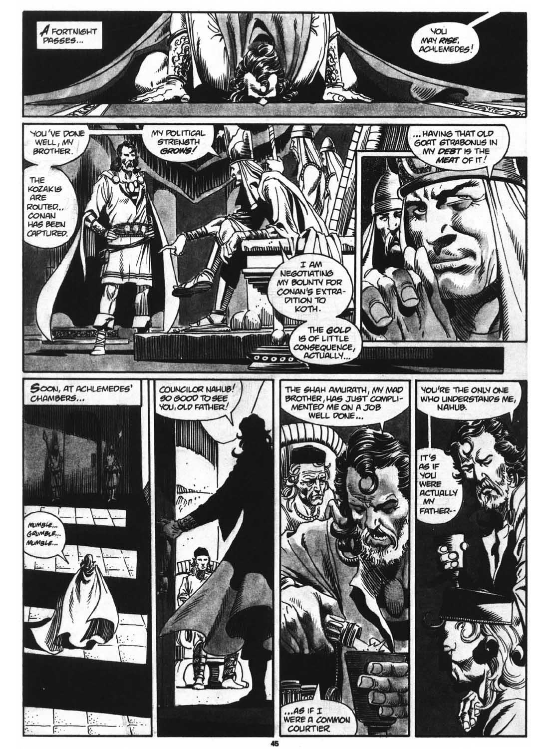 The Savage Sword Of Conan issue 160 - Page 47