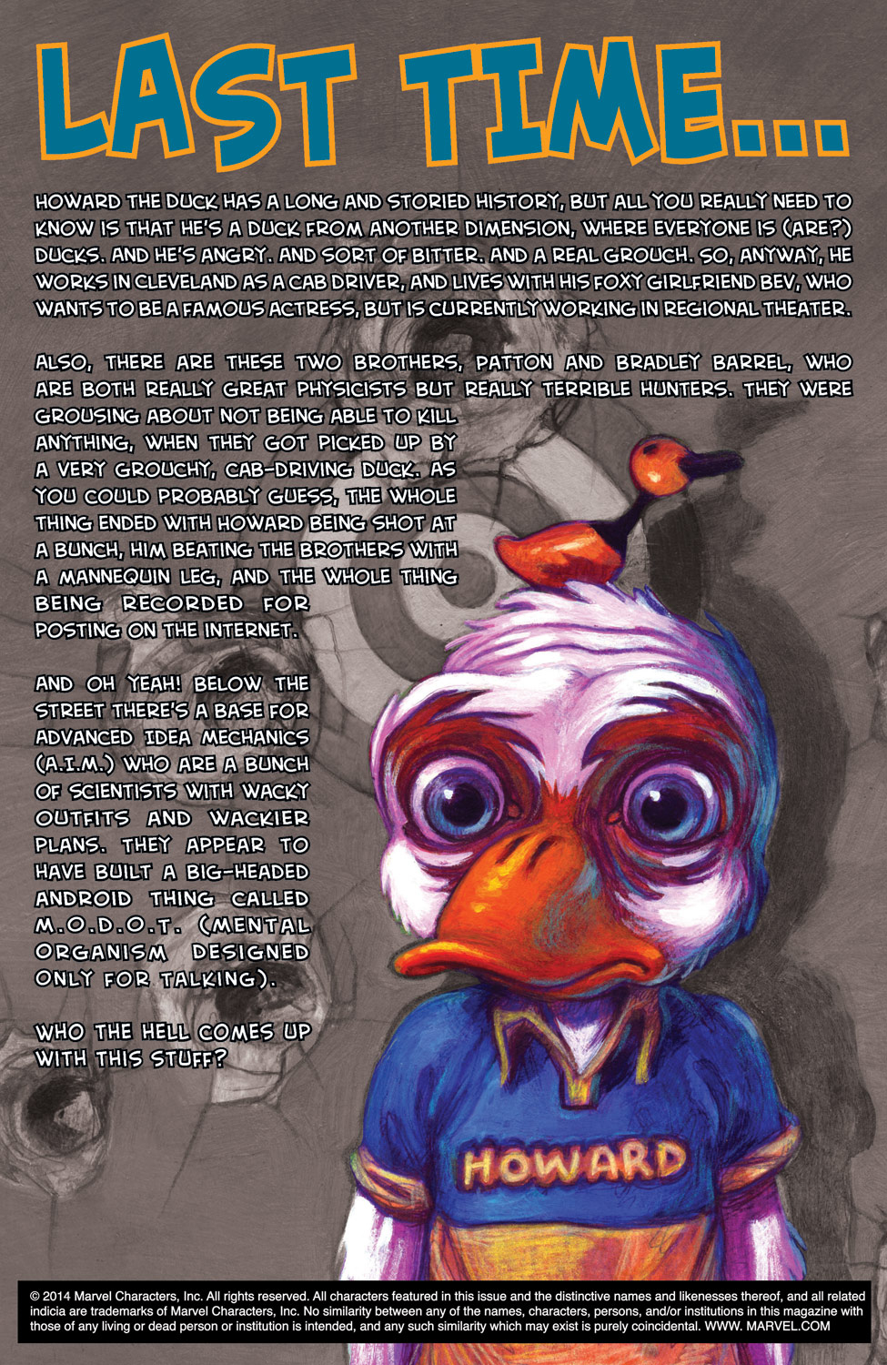 Read online Howard the Duck (2007) comic -  Issue #2 - 2